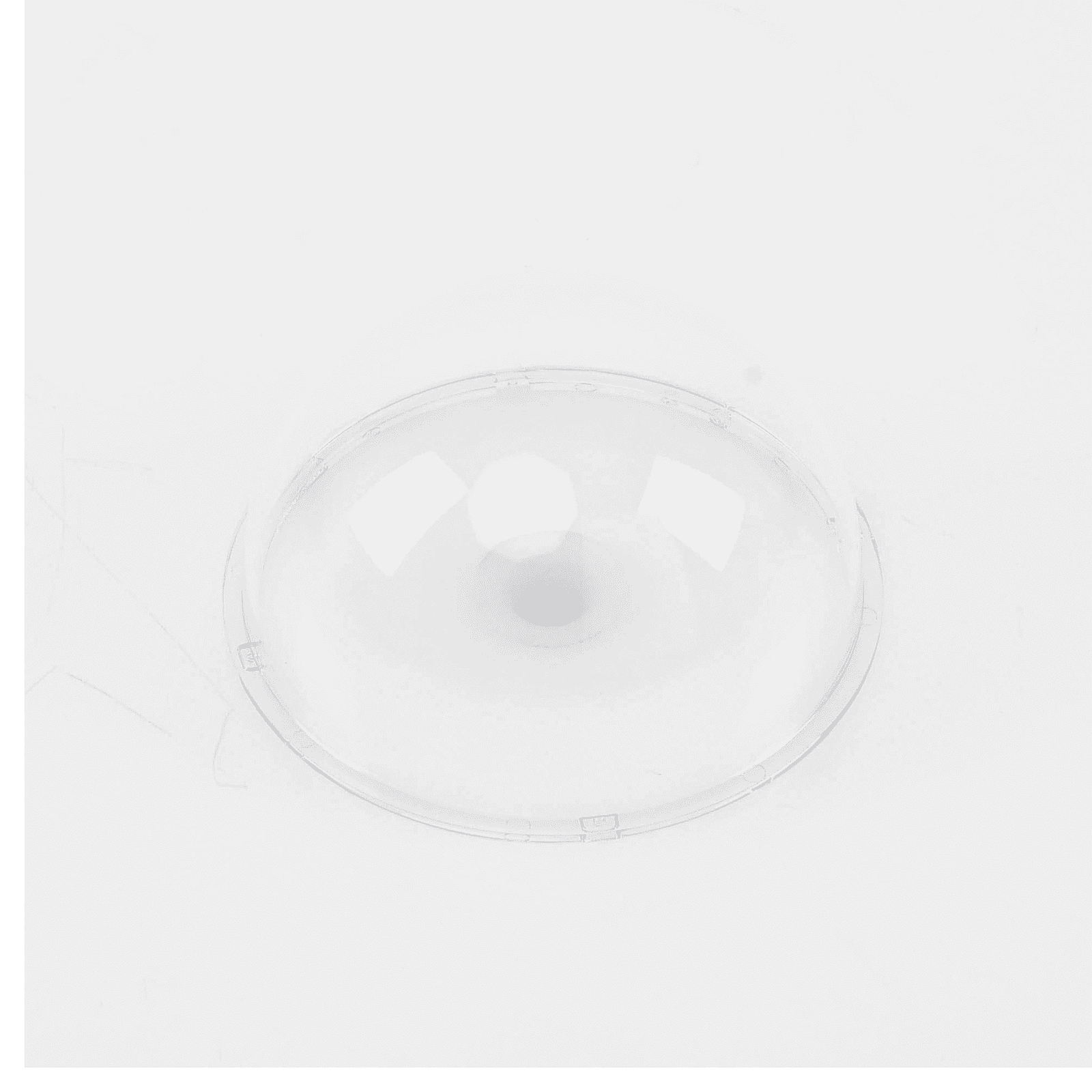 Burbuja Transparente para Domos Fijos IP o TURBOHD / Compatible con epcom / HIKVISION / Soporta IP66 / IK10 DS-SMALL-BUBBLE-T - HIKVISION
