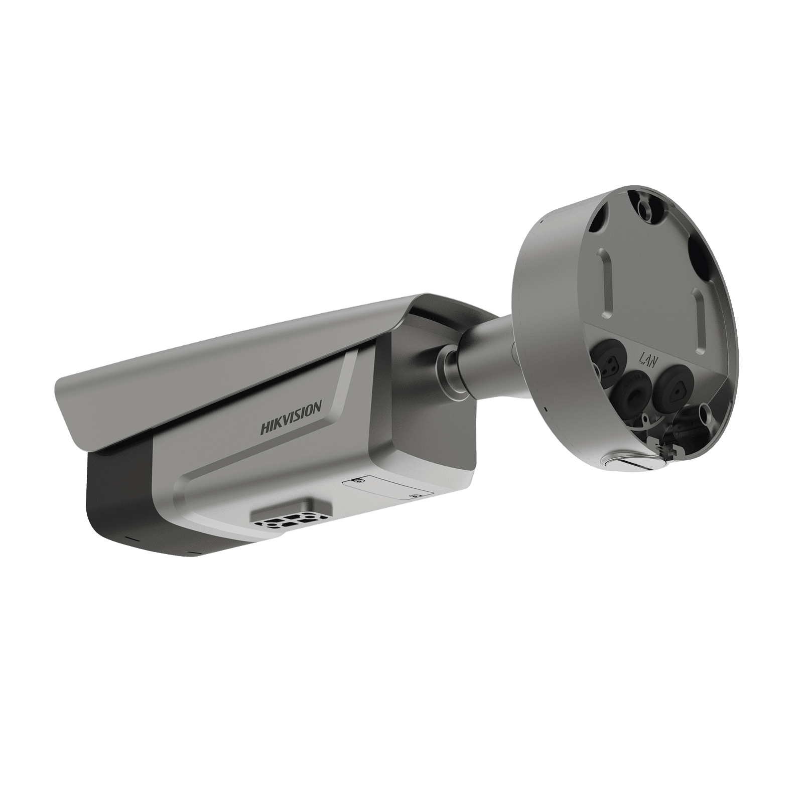 Bala IP 4 Megapíxel ANPR para Control de Acceso / Lente Mot. 2.8 mm – 12 mm / Conteo de Vehículos / ANPR /IP67 / IK10 / PoE / Algoritmo Intercambiable DS-TCG406-E - HIKVISION