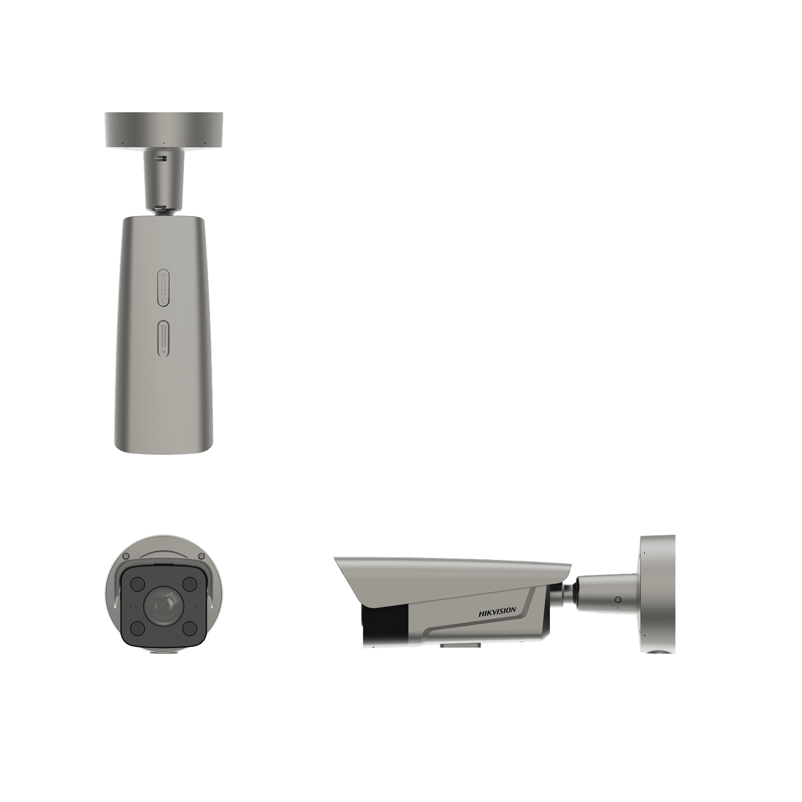 Bala IP 4 Megapíxel ANPR para Control de Acceso / Lente Mot. 2.8 mm – 12 mm / Conteo de Vehículos / ANPR /IP67 / IK10 / PoE / Algoritmo Intercambiable DS-TCG406-E - HIKVISION