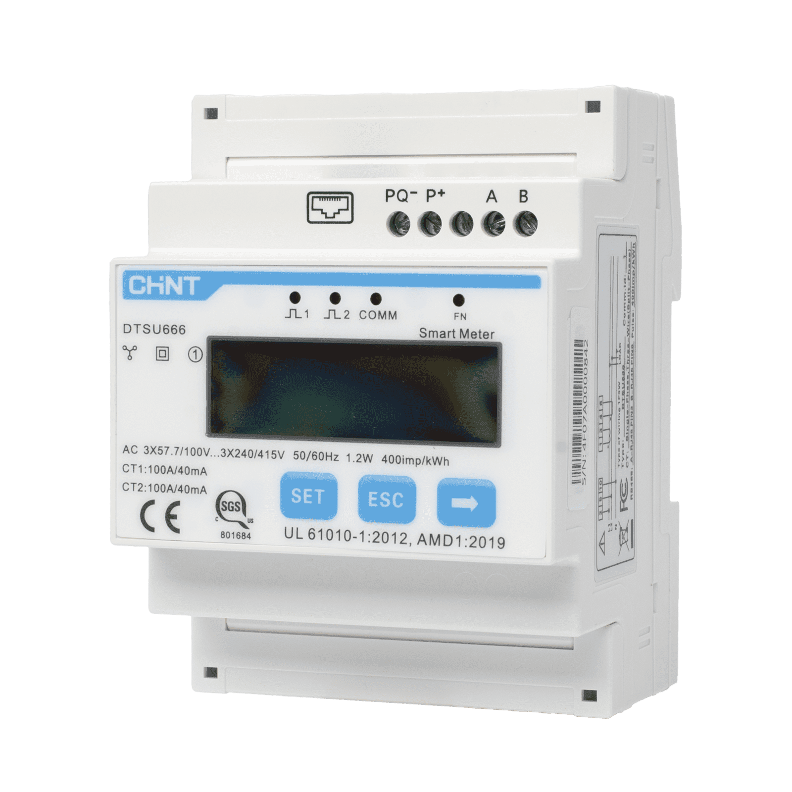 Sistema de Exportación y Gestión de Energía Inteligente para Inyección Cero DTSU666/100A - HOYMILES