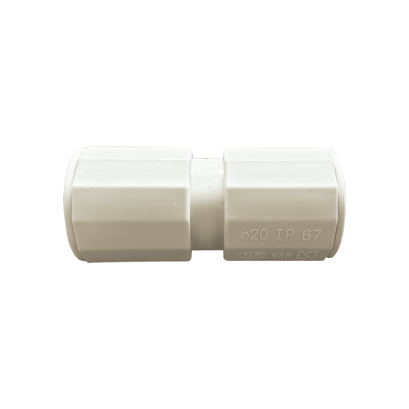 Manguito / Cople Morbidx IP67 libre de halógenos para unir tubería rígida de 16 mm (5/8″) permite una instalación hermética no necesita pegamento DX-43-016 - GEWISS