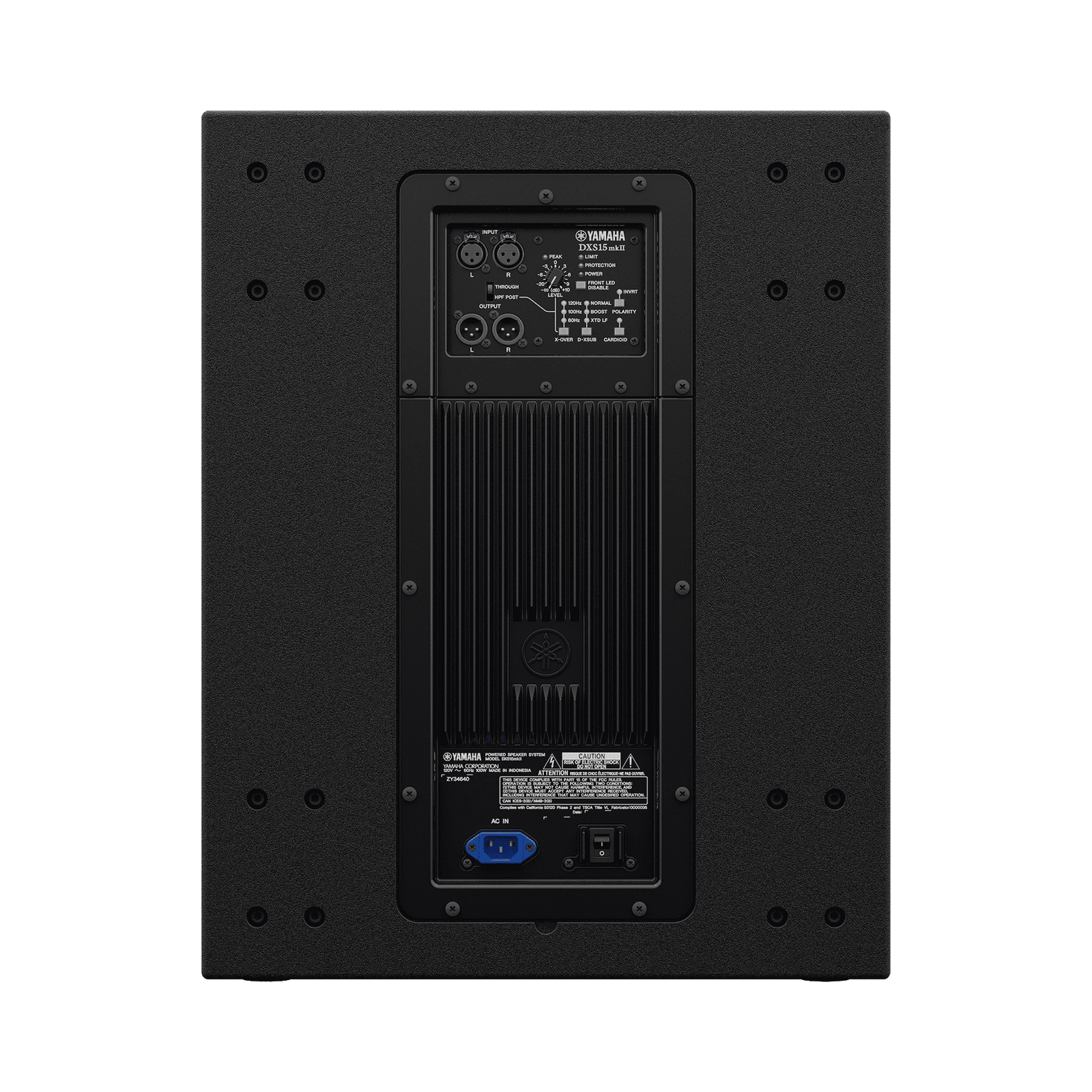Subwoofer Amplificado 15In, 1020w, DSP Integrado, Pasabanda DXS15MKII - YAMAHA
