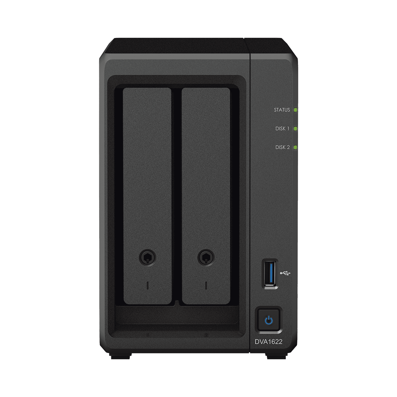 Deep Learning serie NVR de 2 Bahías /  Servicio Nube Gratis (P2P) DVA1622 - SYNOLOGY