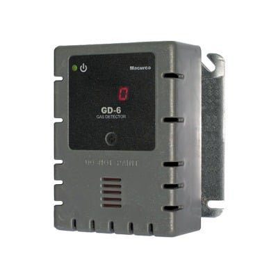 Detector, Controlador y Transductor de Metano (GN), Propano (LP) o Gas Hidrógeno (uso comercial) GD-6 - MACURCO - AERIONICS