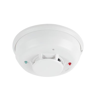 Detector Fotoeléctrico de Humo de 4 Hilos con Sensor de Temperatura Aislado, Sirena Interconstruida y Relevador, Serie i3 4WITAR-B - SYSTEM SENSOR