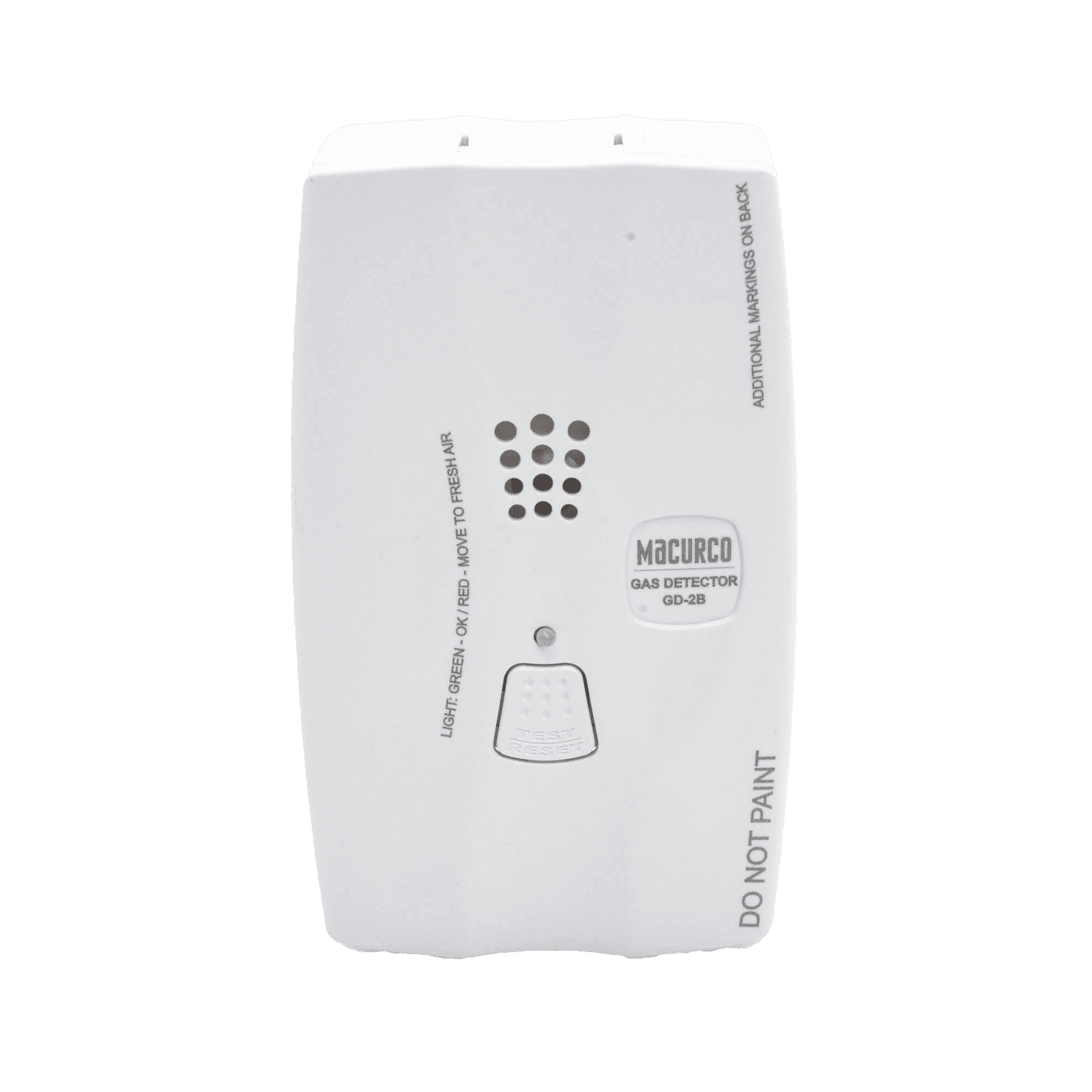 Detector de Gas Natural y LP, Nuevo y Elegante Diseño, para Uso Residencial GD-2B - MACURCO - AERIONICS