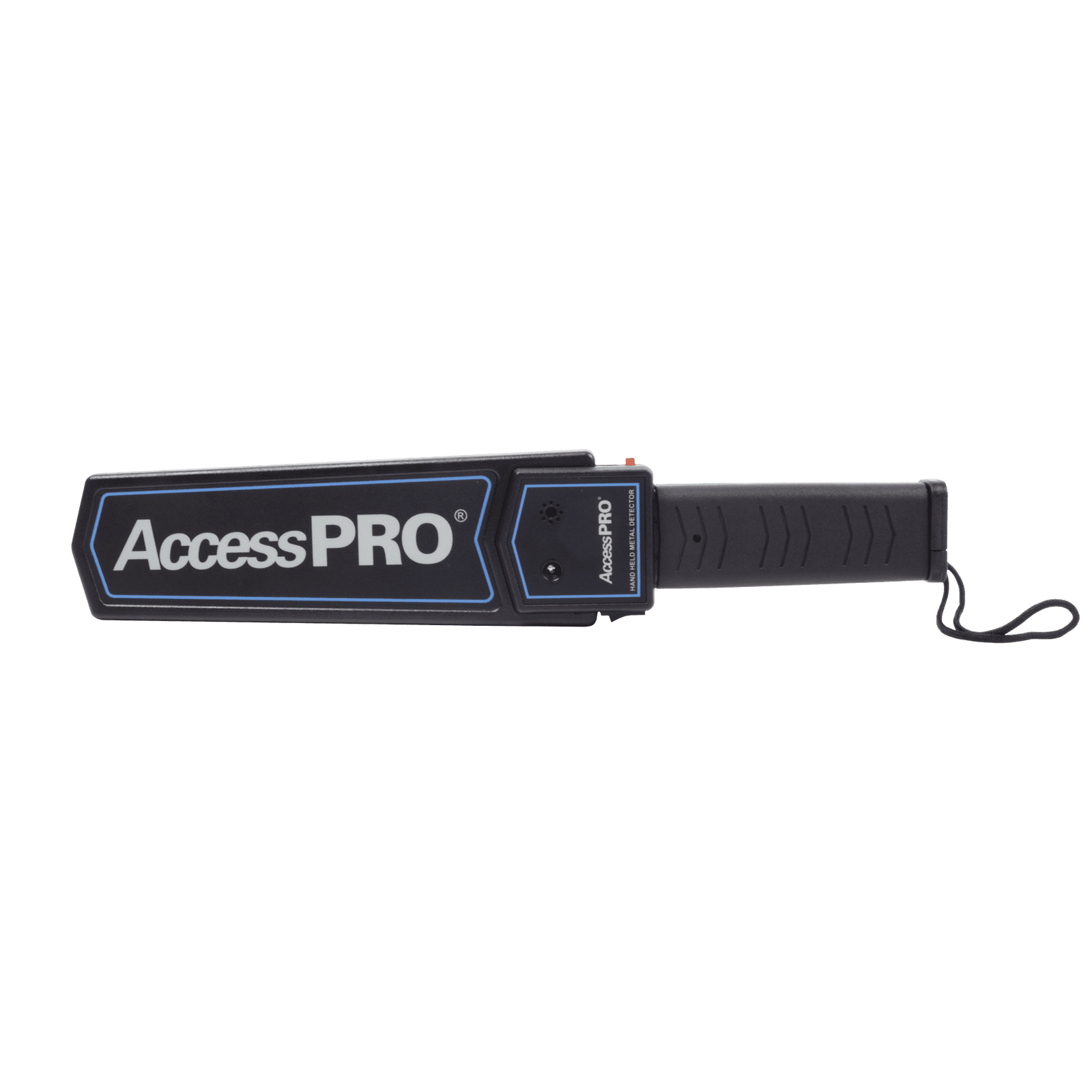 Detector de Metal Portátil para Objetos Pequeños / Protección IP31 / Indicador LED / Vibración y Alarma Audible Simultanea / Para Inspección a Detalle APME-POR - AccessPRO