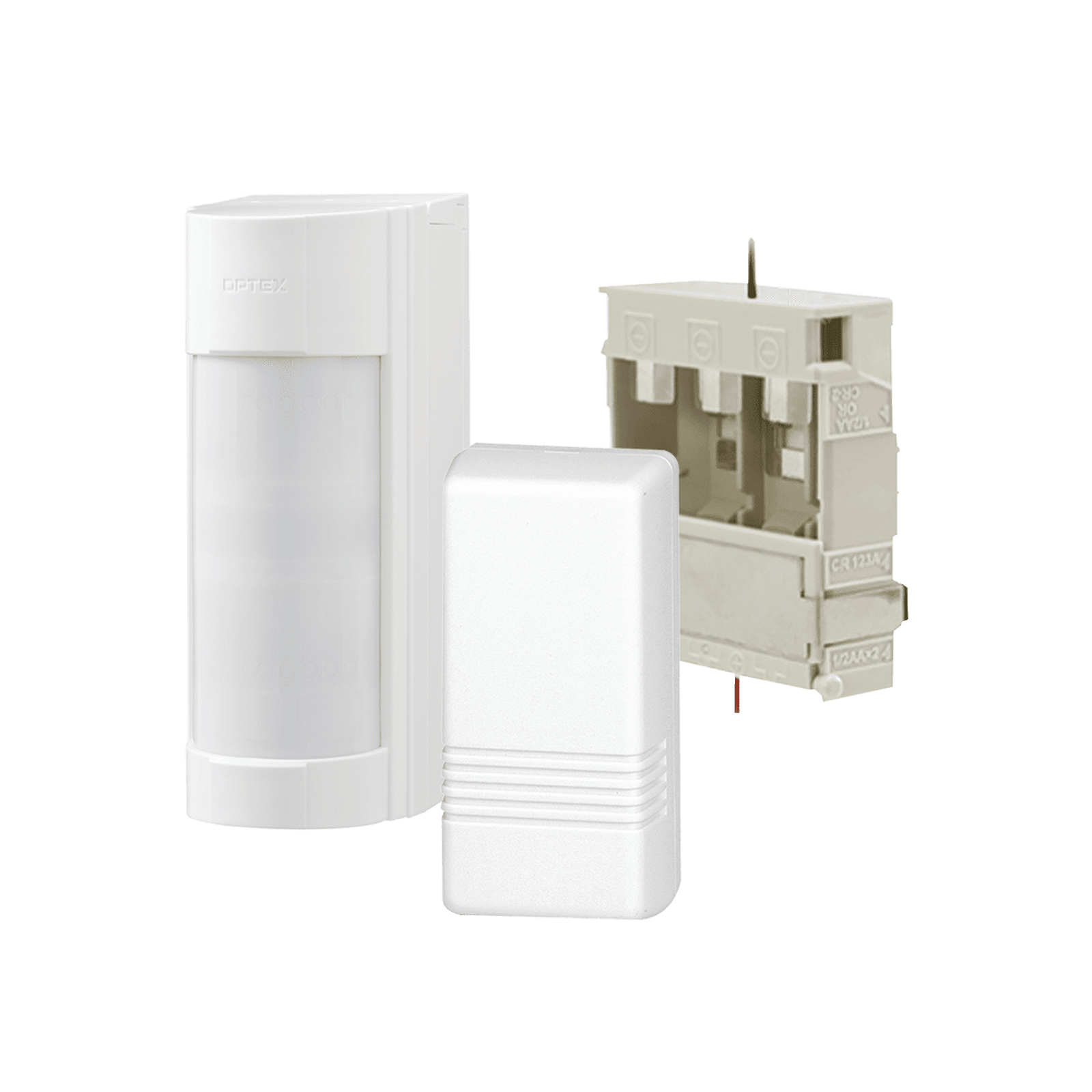 Detector de Movimiento Pasivo con Transmisor 5816 para alarmas Honeywell/ Inalámbrico / 100% Exterior VXI-R-WH - OPTEX