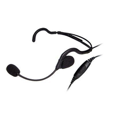 Diadema por detrás de la cabeza con boom flexible para radios TC-500/ 518/ 600/ 610/ 700 y para Modelos GP300/ SP-50/ P1225/ PRO3150/ MAG ONE/ EP450/ EP350 TX-760-M01 - TXPRO