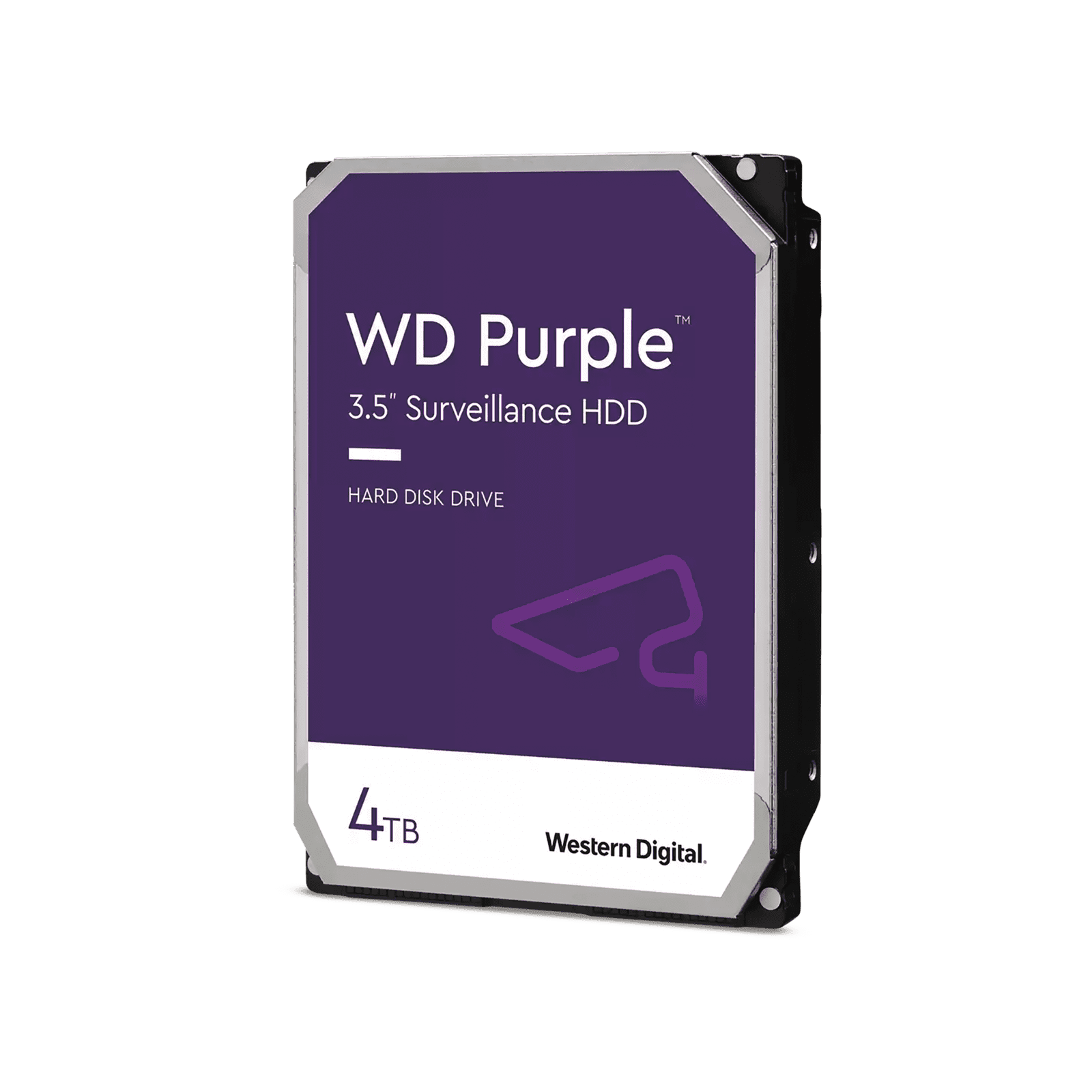 Disco Duro PURPLE de 4TB / 3 AÑOS DE GARANTÍA / Para Videovigilancia WD43PURZ - Western Digital (WD)