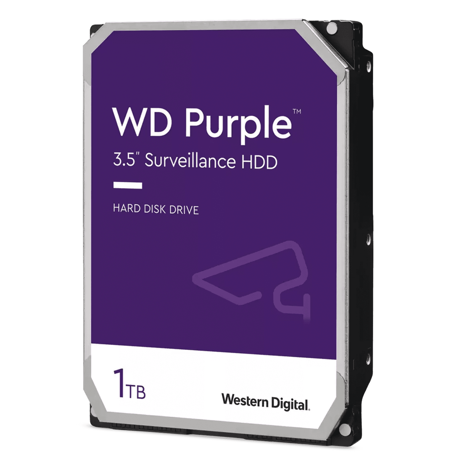 Disco Duro Purple de 1 TB / 5400 RPM / Optimizado para Soluciones de Videovigilancia / Uso 24-7 / 3 Años de Garantia WD11PURZ - Western Digital (WD)