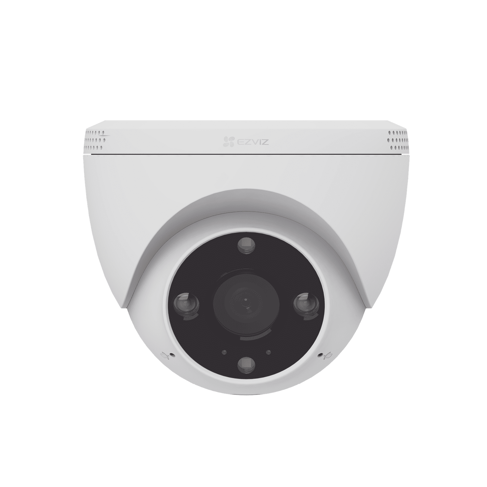 Domo IP 3 Megapíxel (2K) / Wi-Fi / Sirena y Estrobo /Audio de Dos Vías / Detección Humana y Vehiculo / Notificación Push / Audios Personalizables / Ranura Para Memoria hasta 512GB / Uso en Exterior IP67 CS-H4 - EZVIZ