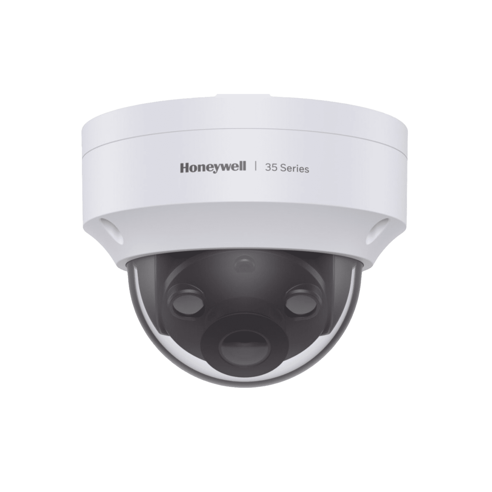 Domo IP 3 Megapixel / Lente 2.8 mm / 40 mts IR /  Ultra Baja Iluminación / NDAA / ONVIF / Exterior IP66 / Antivandalico IK10 / Ultra Baja Iluminación / H.265 / PoE / Serie 35 / Honeywell Security HC35W43R3 - HONEYWELL