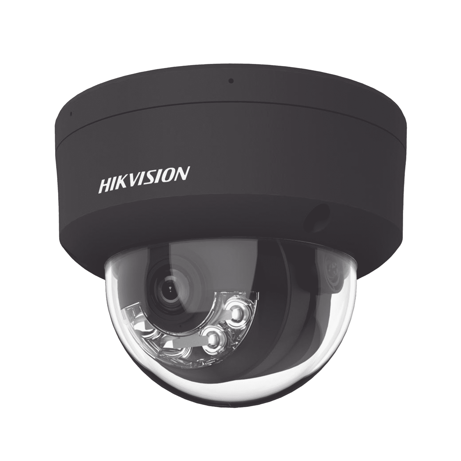 Domo IP 4 Megapixel / Color Negro / Lente 2.8 mm / Dual Light (30 mts Luz Blanca + 30 mts IR) / 2 Micrófonos Integrados / ACUSENSE / Exterior IP67 / IK10 / WDR 120 dB / PoE / ONVIF / Micro SD / Metal / ACUSEARCH DS-2CD2143G2-LIS2U(BLACK) - HIKVISION