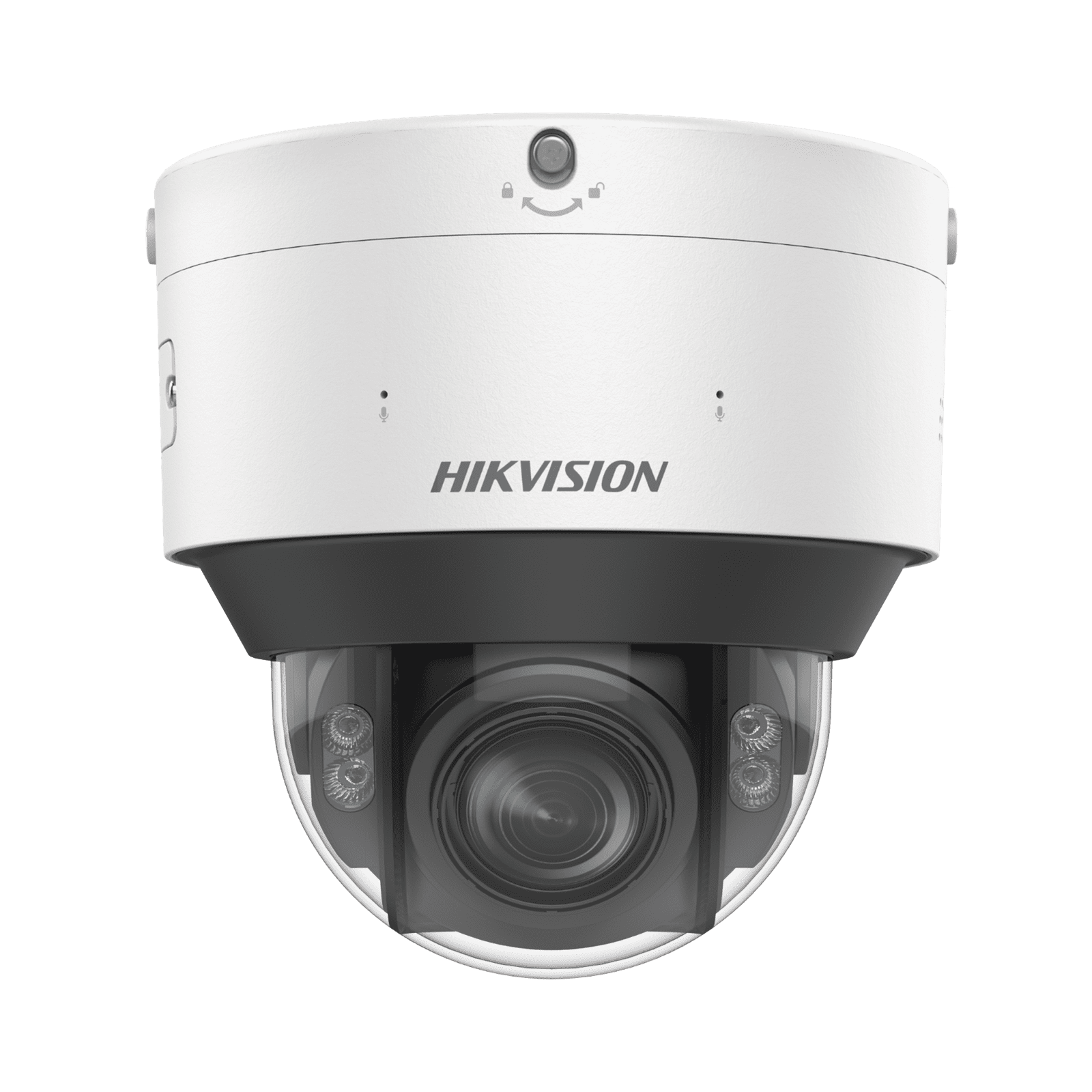 Domo IP 4 Megapixel / Lente Mot. 2.8 – 12 mm / Luz Dual (IR y Luz Blanca) / Reconocimiento Facial / Heat Map / ACUSENSE / Metadata / Micrófono Integrado / IK10 / IP67 / WDR 140 dB / DeepinView IDS-2CD7547G0-XZHS - HIKVISION
