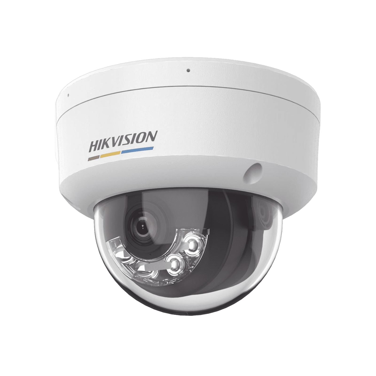 Domo IP 6 Megapíxel / ACUSENSE Lite (Detección de Movimiento en Humanos y Vehículos)  / Lente 2.8 mm / Luz Blanca 30 mts / Imagen a Color 24/7 / Exterior IP67 /  WDR 120 dB / PoE / ONVIF DS-2CD1167G2H-LIUF - HIKVISION