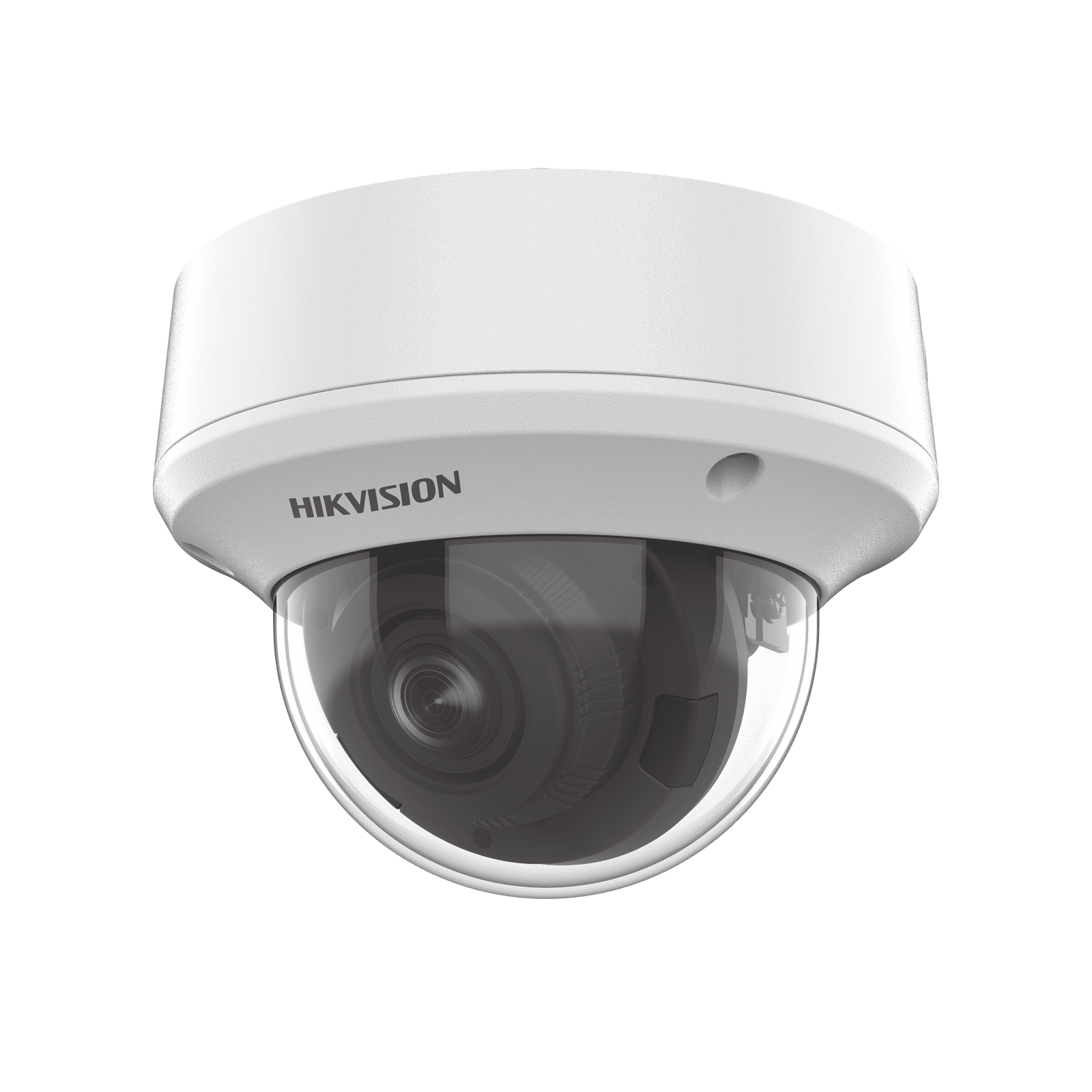 Domo TURBOHD 5 Megapixel / Lente Motorizado 2.7 – 13.5 mm / IR EXIR 40 mts / TVI-AHD-CVI-CVBS / IK10 / IP67 / dWDR / 12 Vcc / 24 VCA DS-2CE5AH0T-AVPIT3ZF(C) - HIKVISION