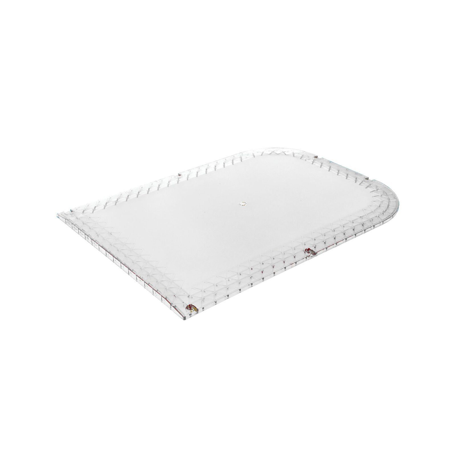 Domo lateral de reemplazo para barra de luces X67A, color claro Z67-DLW - EPCOM INDUSTRIAL SIGNALING