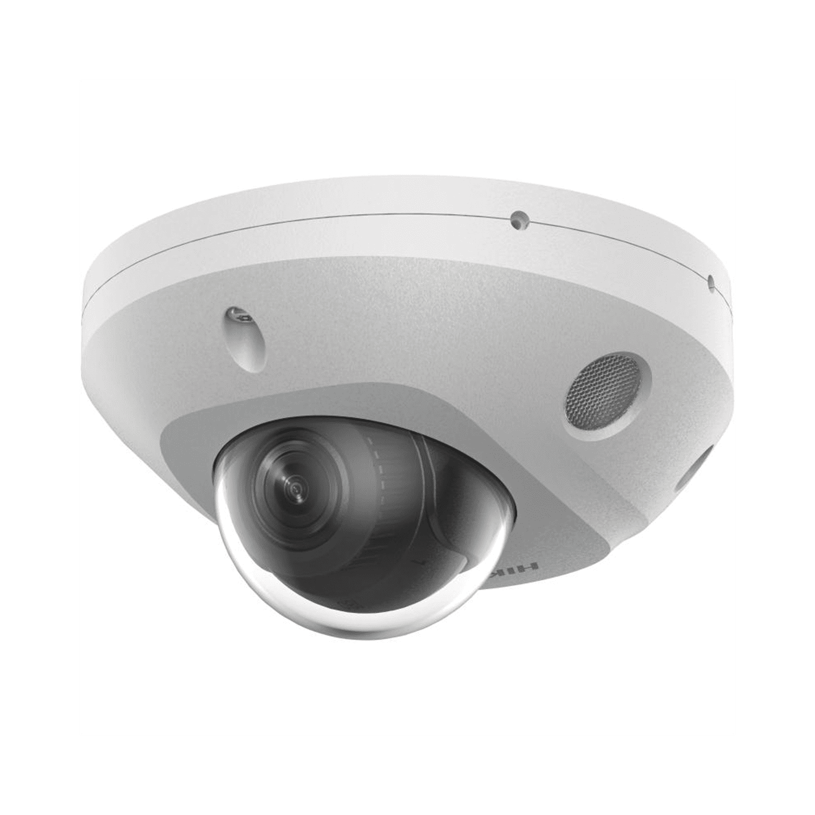 [Dual Light + 2 Micrófonos Integrados] Mini Domo IP 4 Megapixel / Lente 2.8 mm / 30 mts Luz Blanca + 30 mts IR / ACUSENSE / Exterior IP67 / IK8 /  WDR 120 dB / PoE / ONVIF / MicroSD / ACUSEARCH DS-2CD2543G2-LIS2U - HIKVISION