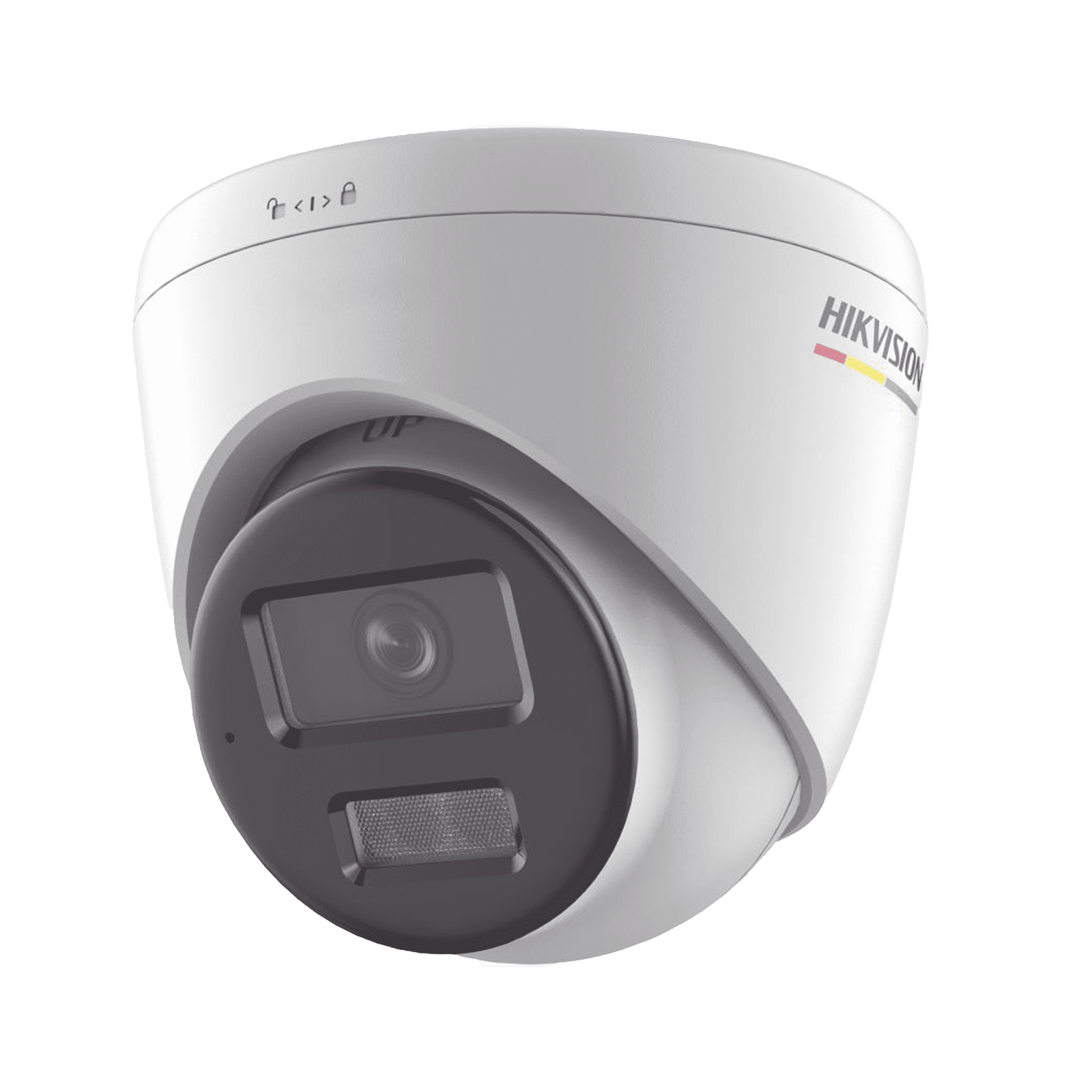 [Dual Light + ColorVu] Turret IP 6 Megapixel / Lente 2.8 mm / 30 mts IR + 30 mts Luz Blanca / Micrófono Integrado / ACUSENSE Lite / Exterior IP67 / WDR 120 dB / PoE / Micro SD / ONVIF DS-2CD1367G2H-LIUF - HIKVISION