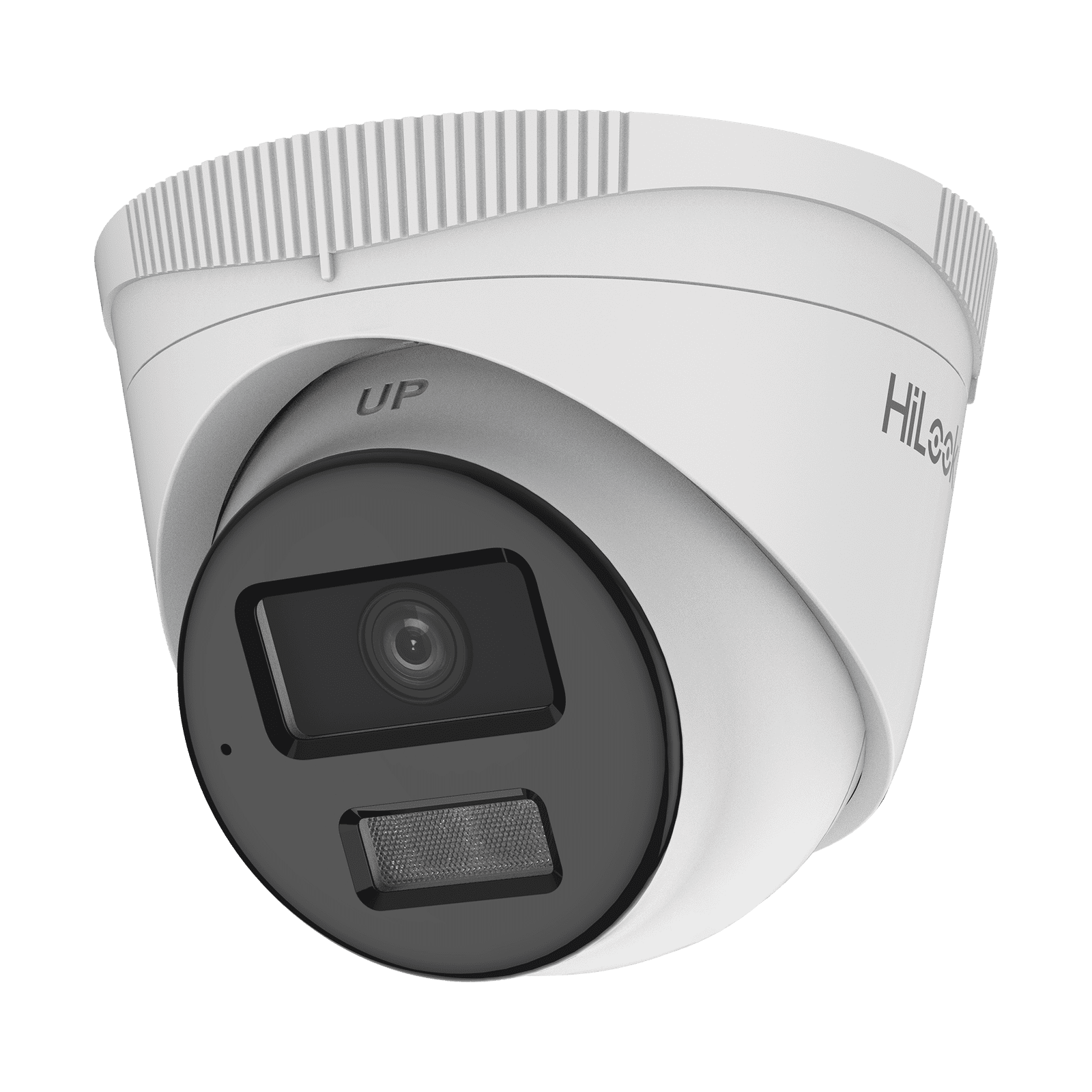 [Dual Light] Turret IP 4 Megapixel  / Lente 2.8 mm / 20 mts IR + 20 mts Luz Blanca / Micrófono Integrado / ACUSENSE Lite / Exterior IP67 / PoE / dWDR / H.265+ / ONVIF IPC-T240HA-LUC - HiLook by HIKVISION