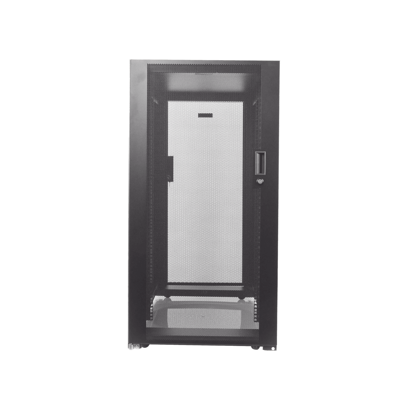 Gabinete Profesional de Telecomunicaciones, de Piso, 24 UR, 600 mm de Ancho y 1070 mm de Profundidad, Color Negro E6412B2 - PANDUIT