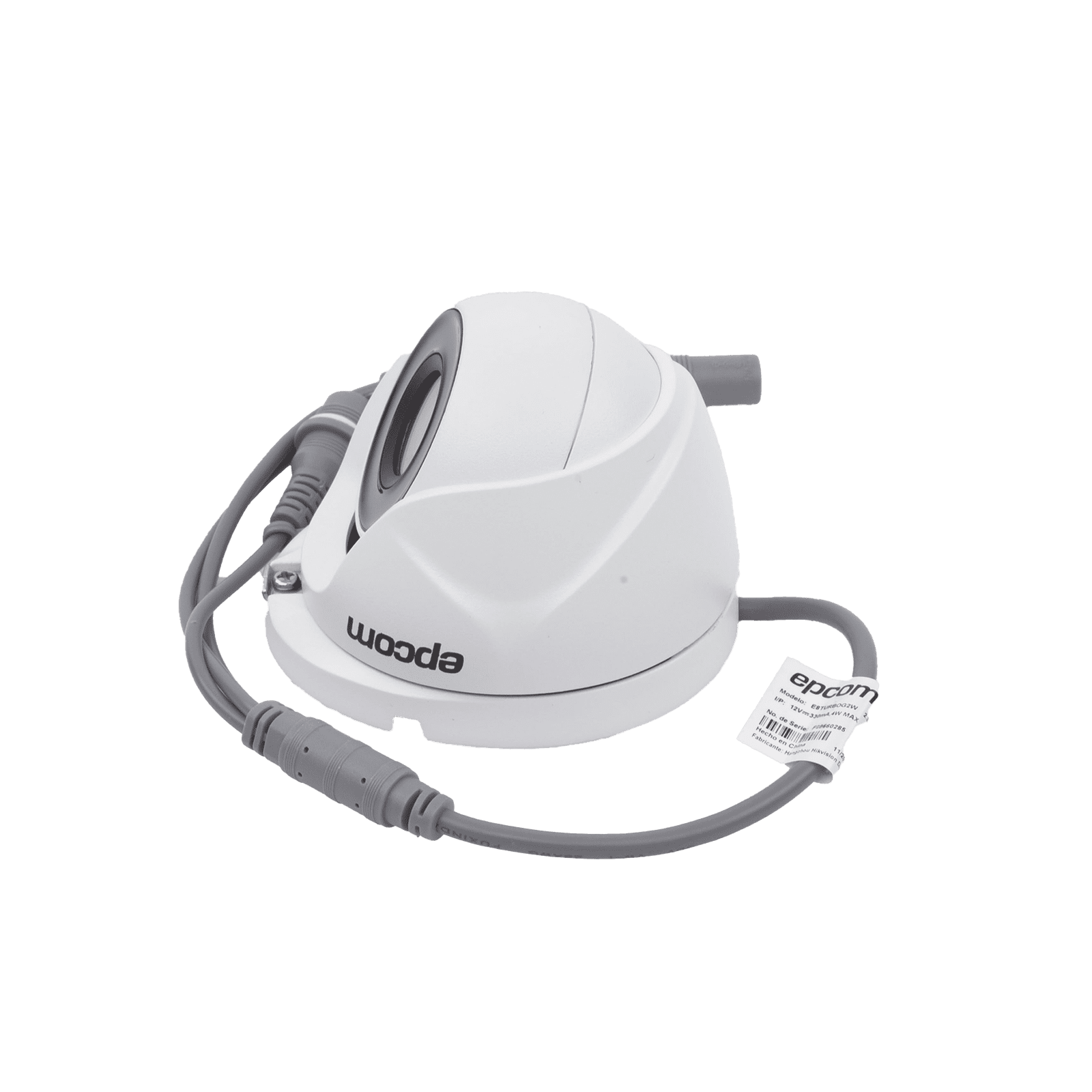 Turret TURBOHD 2 Megapixel (1080p) / METÁLICA / Gran Angular 103° / Lente 2.8 mm / IR EXIR 20 Mts / Exterior IP66 / TVI-AHD-CVI-CVBS / dWDR E8-TURBO-G2W - EPCOM PROFESSIONAL
