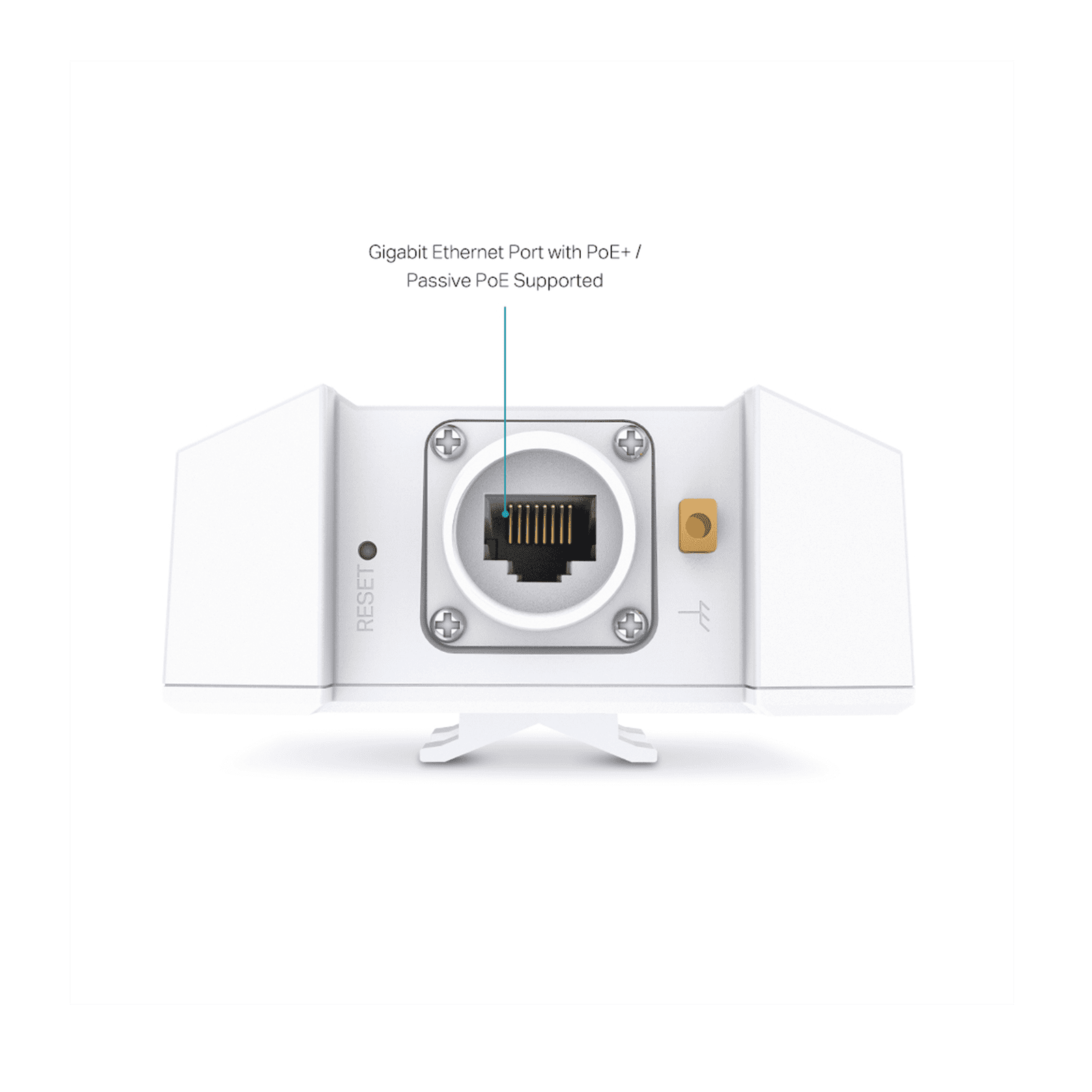 Punto de Acceso Omada Exterior-Interior / Wi-Fi 6 AX3000 MU-MIMO 2×2 / Mesh Omada / Alta Densidad de Usuarios / Configuración por Controlador o Stand-Alone / Para Montaje en Mástil/ Pared / Alimentación PoE+ EAP650-OUTDOOR - TP-LINK