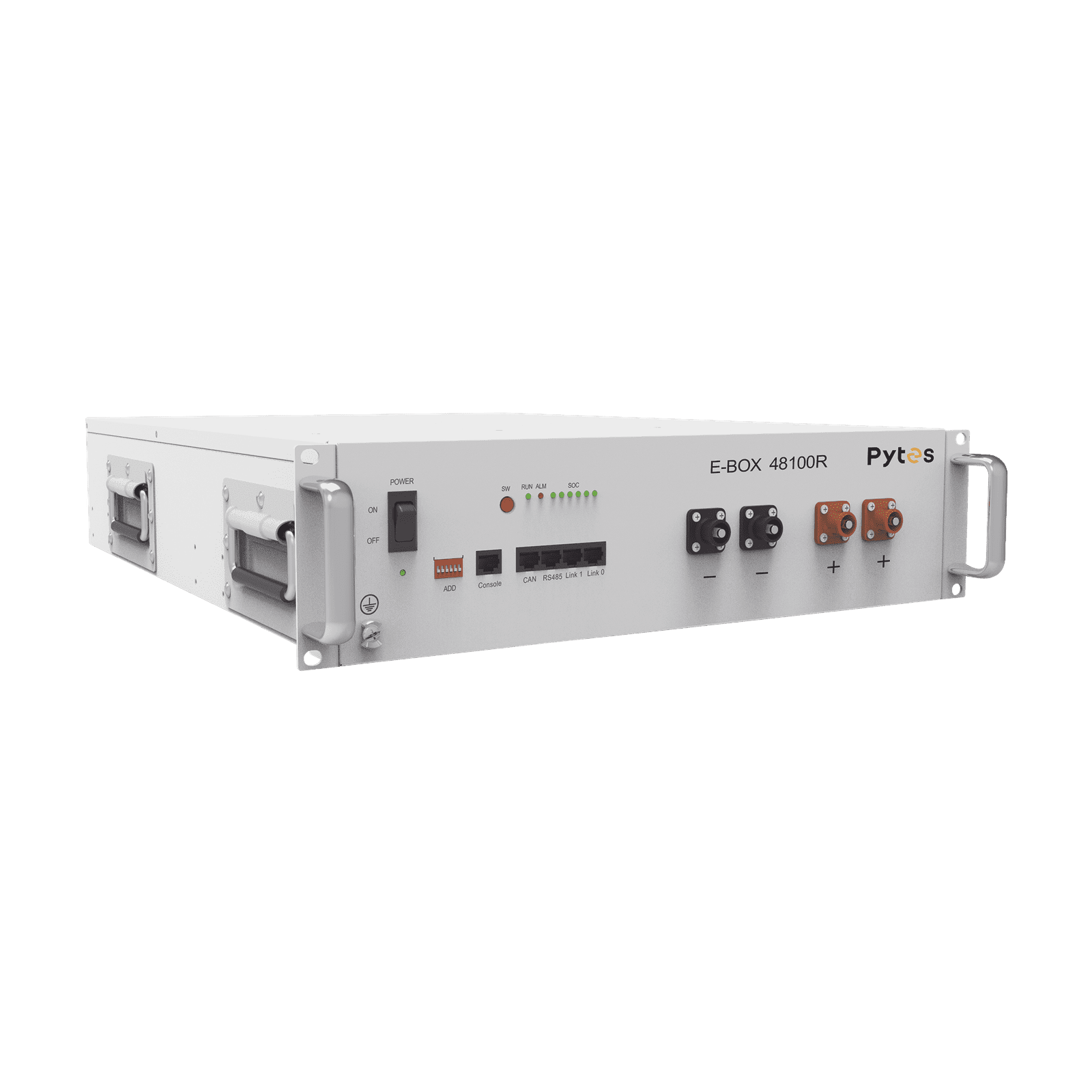 Batería de Litio Hierro Fosfato (LiFePO4) de 5.12 Kwh, 51.2 Vcc, 100Ah EBOX48100R - PYTES
