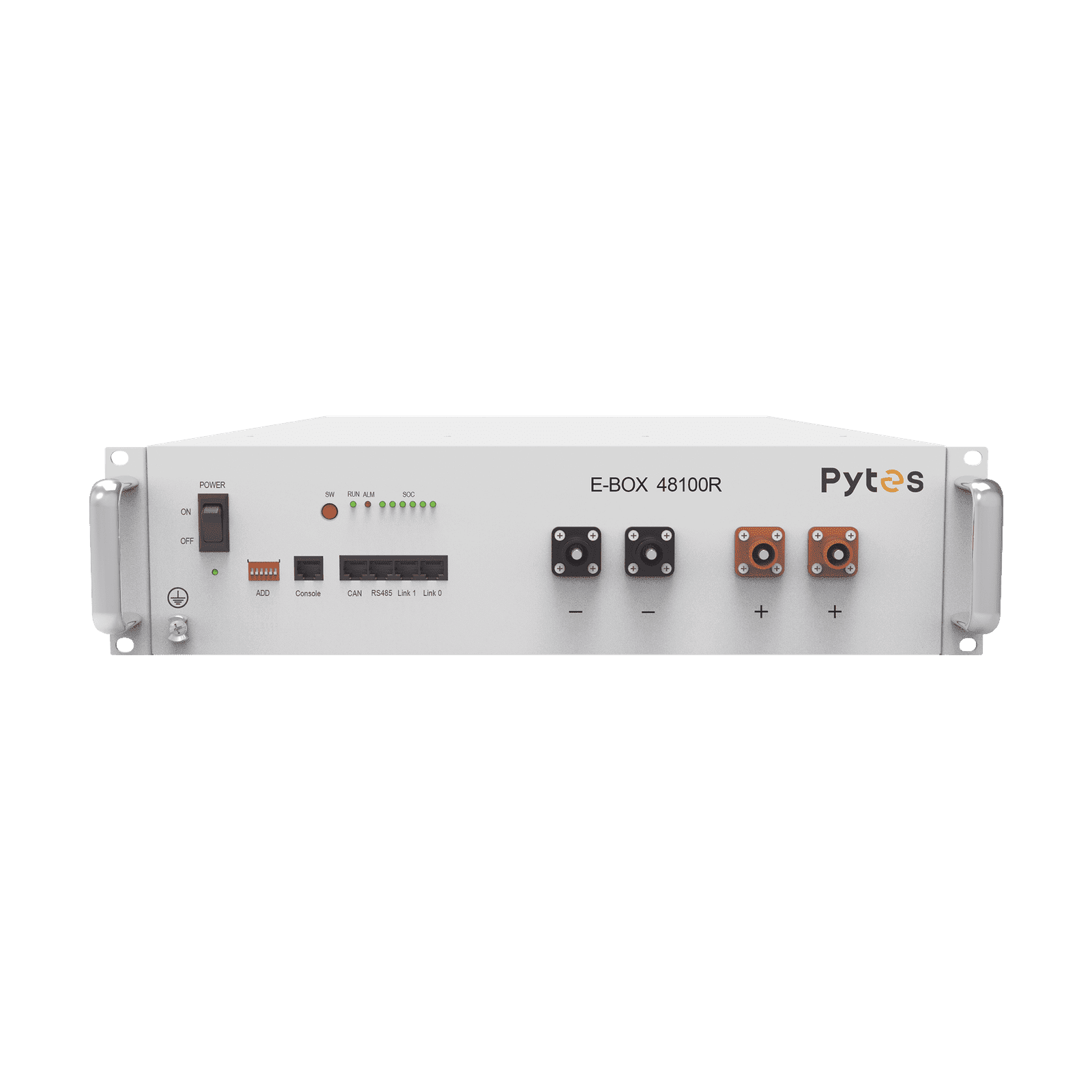 Batería de Litio Hierro Fosfato (LiFePO4) de 5.12 Kwh, 51.2 Vcc, 100Ah EBOX48100R - PYTES