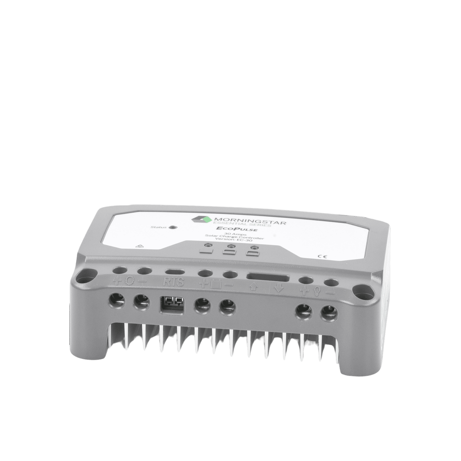 Controlador solar 12/24 Vcc de 30 Amp. Sin pantalla de medición. EC-30 - MORNINGSTAR