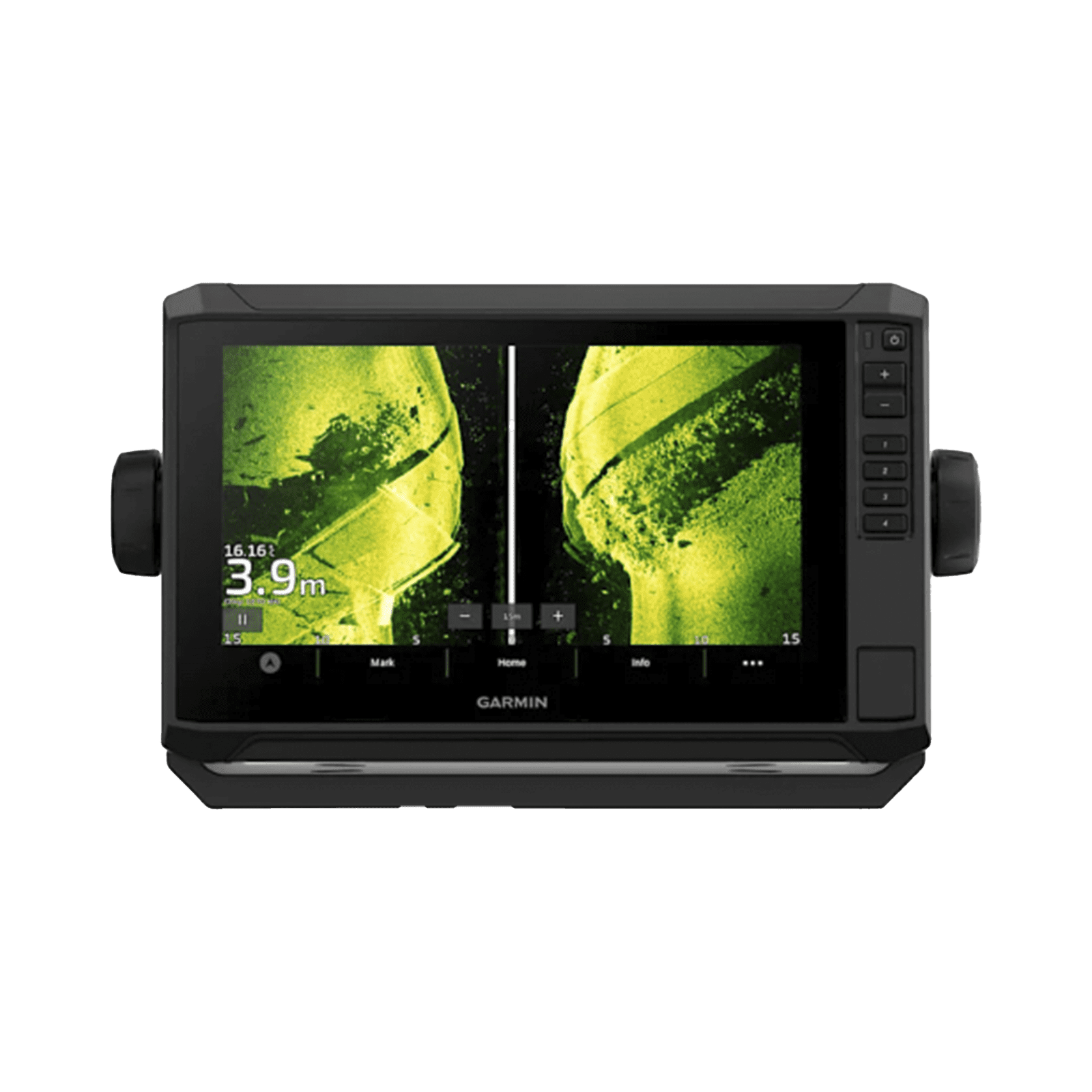 ECHOMAP UHD2 92sv con mapa base precargado, puerto de conexión NMEA 2000, sonda SIDEVÜ, CLEARVÜ Y CHIRP tradicional. no incluye transductor. 10-02687-00 - GARMIN