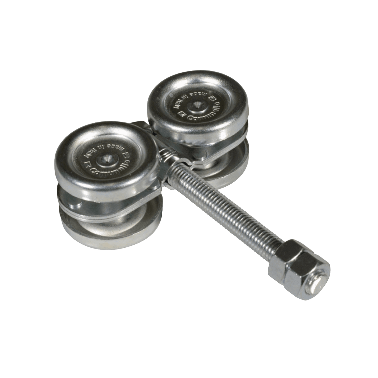 ECO KIT 4C – M / Kit de Carretillas de Cuatro Ruedas / Carga Soportada de 150 lbs / Incluye Dos Carretillas Para Puertas Colgantes 1991-8125 - COMUNELLO