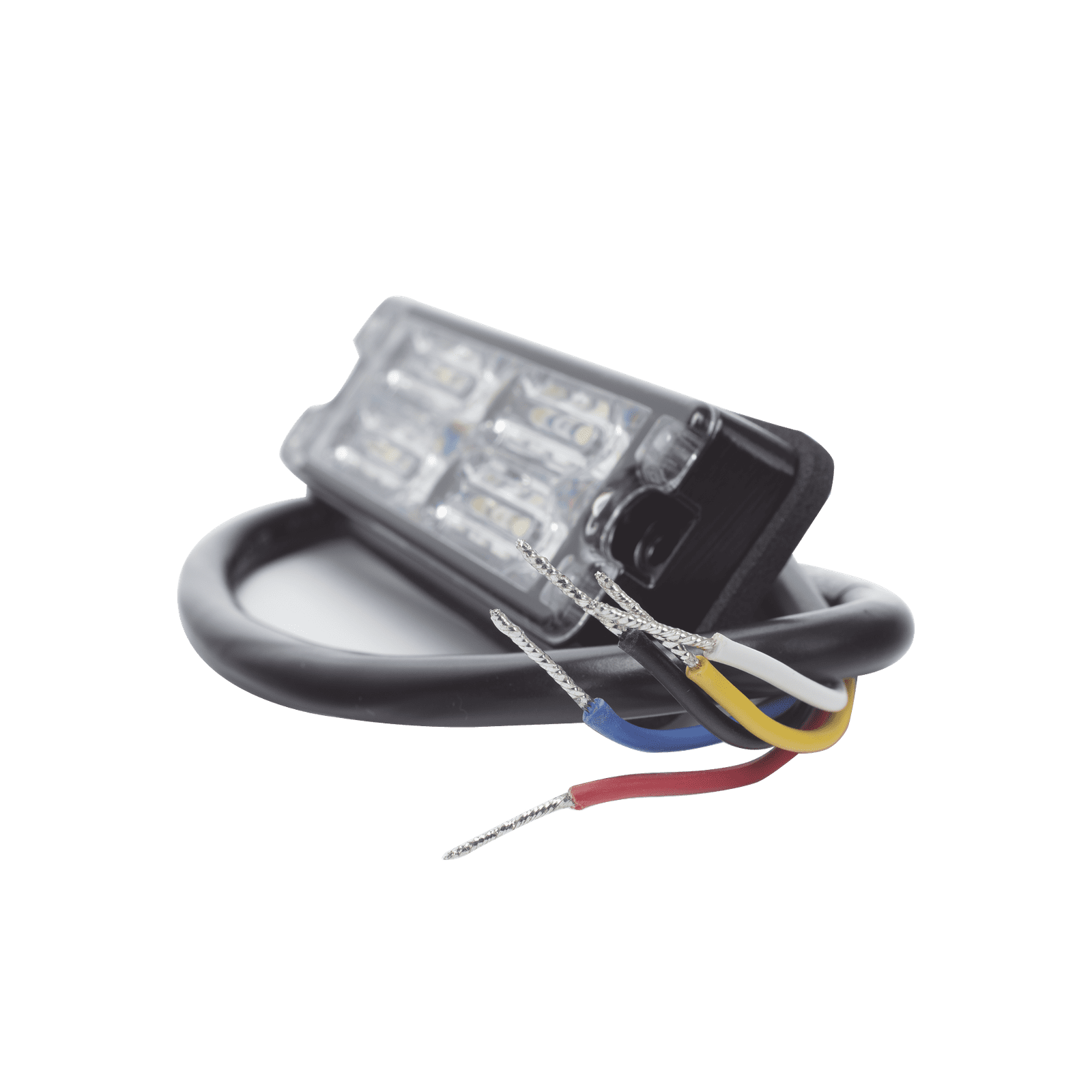 Luz Perimetral, 12 LED Ultra Brillantes, Color Rojo / Claro ED3511RW - ECCO