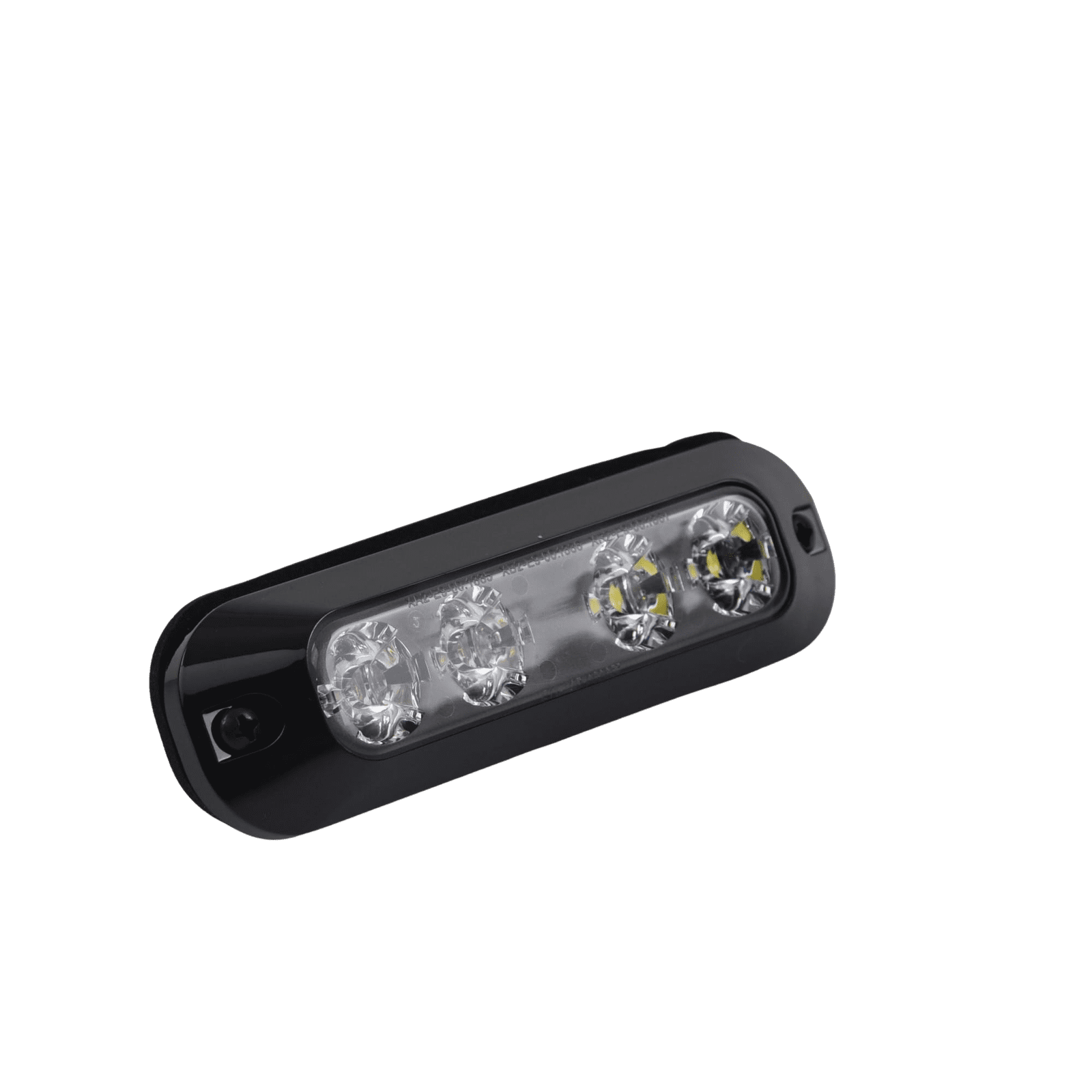 Luz perimetral, 4 LEDs Ultra Brillantes, color Rojo / Claro ED3704-RC - ECCO