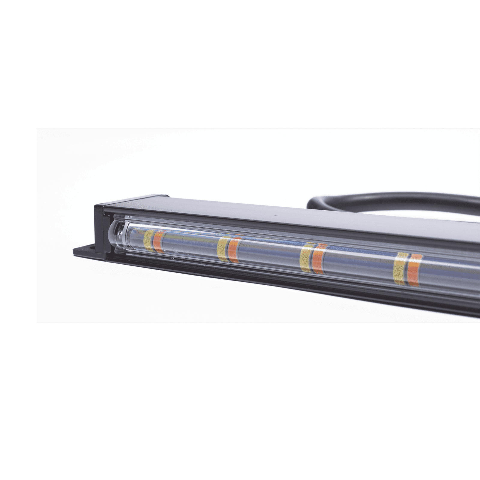 Barra Directora Led de Contorno de 24″, 12 Vcc, Dual color, Ámbar/Claro ED3724AWL - ECCO