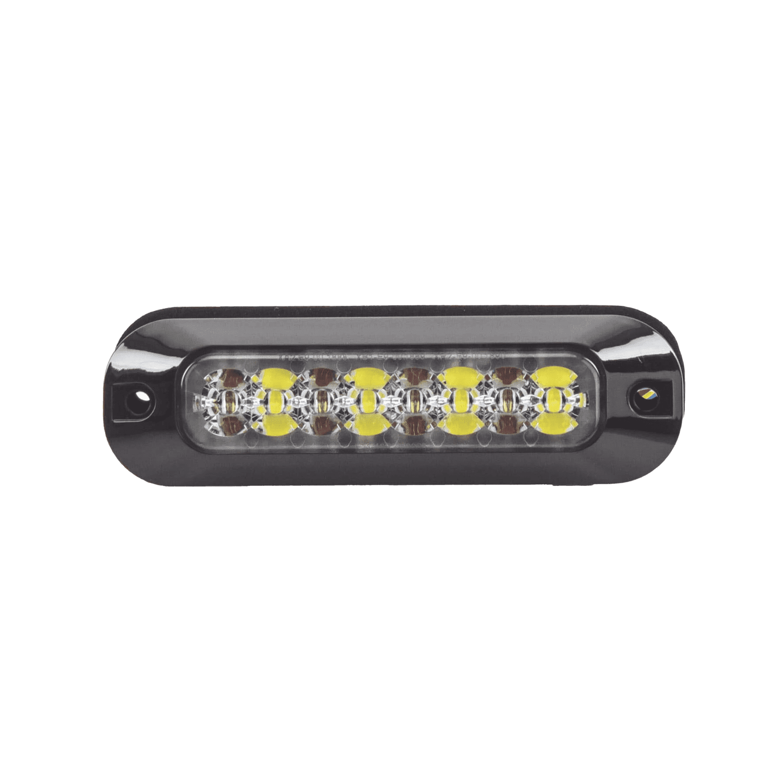 Luz Auxiliar Serie X3744, 8 LEDs Ultra Brillantes, color rojo claro. ED3744-RC - ECCO