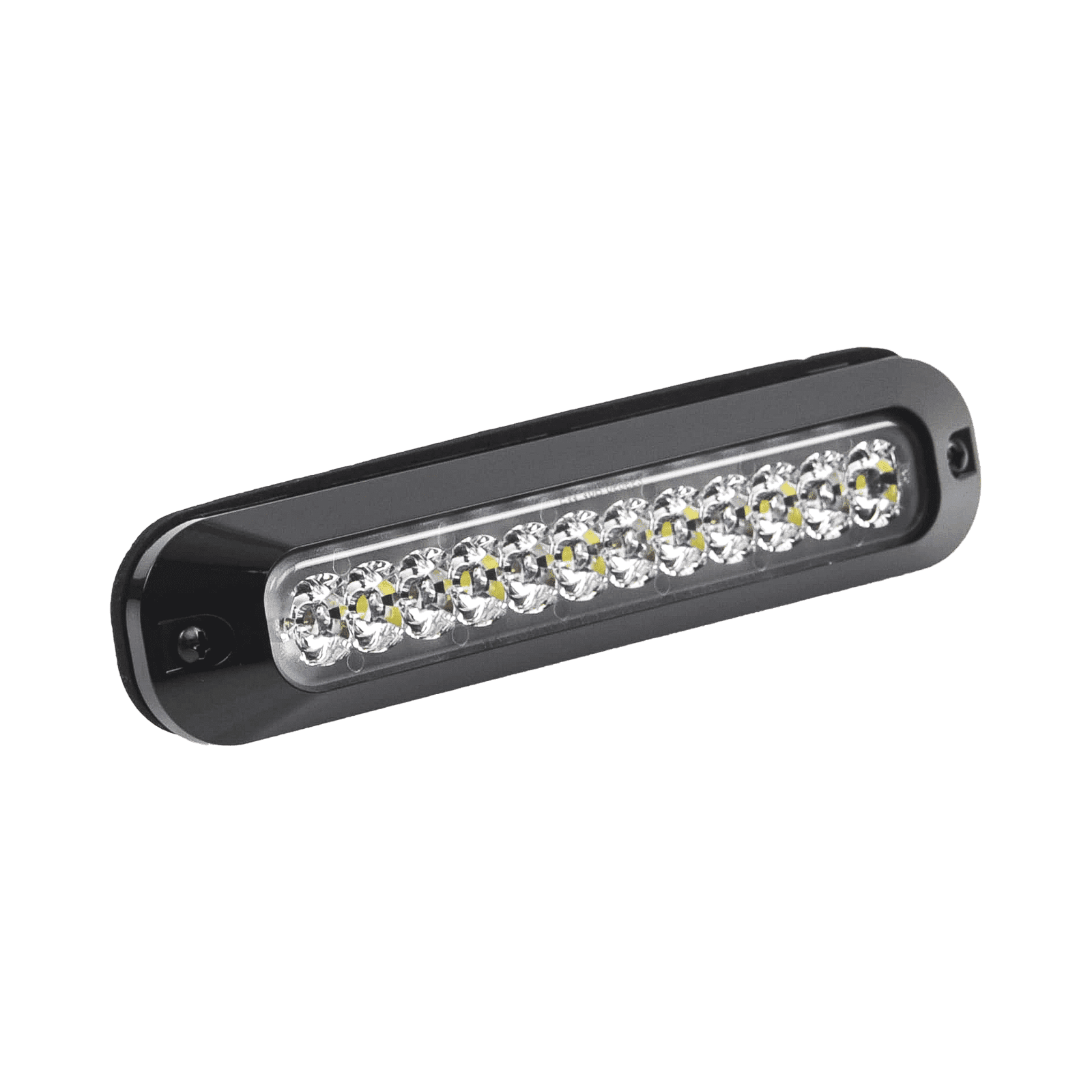 Luz perimetral , 12 LEDs Ultra Brillantes, color Rojo / Claro ED3755-RC - ECCO