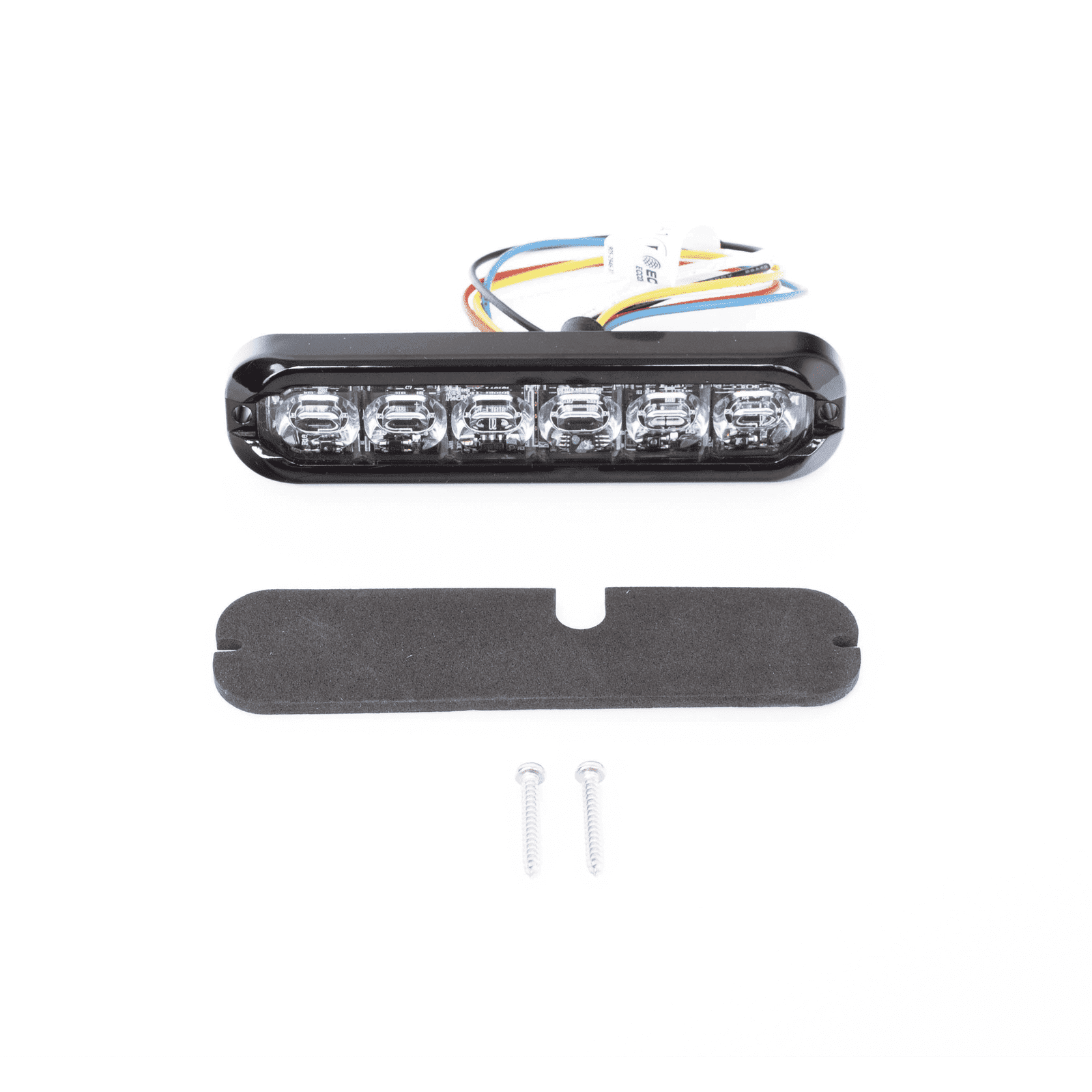 Luz perimetral , 12 LED Ultra Brillantes, Dual Color Ambar / Claro ED3794AW - ECCO