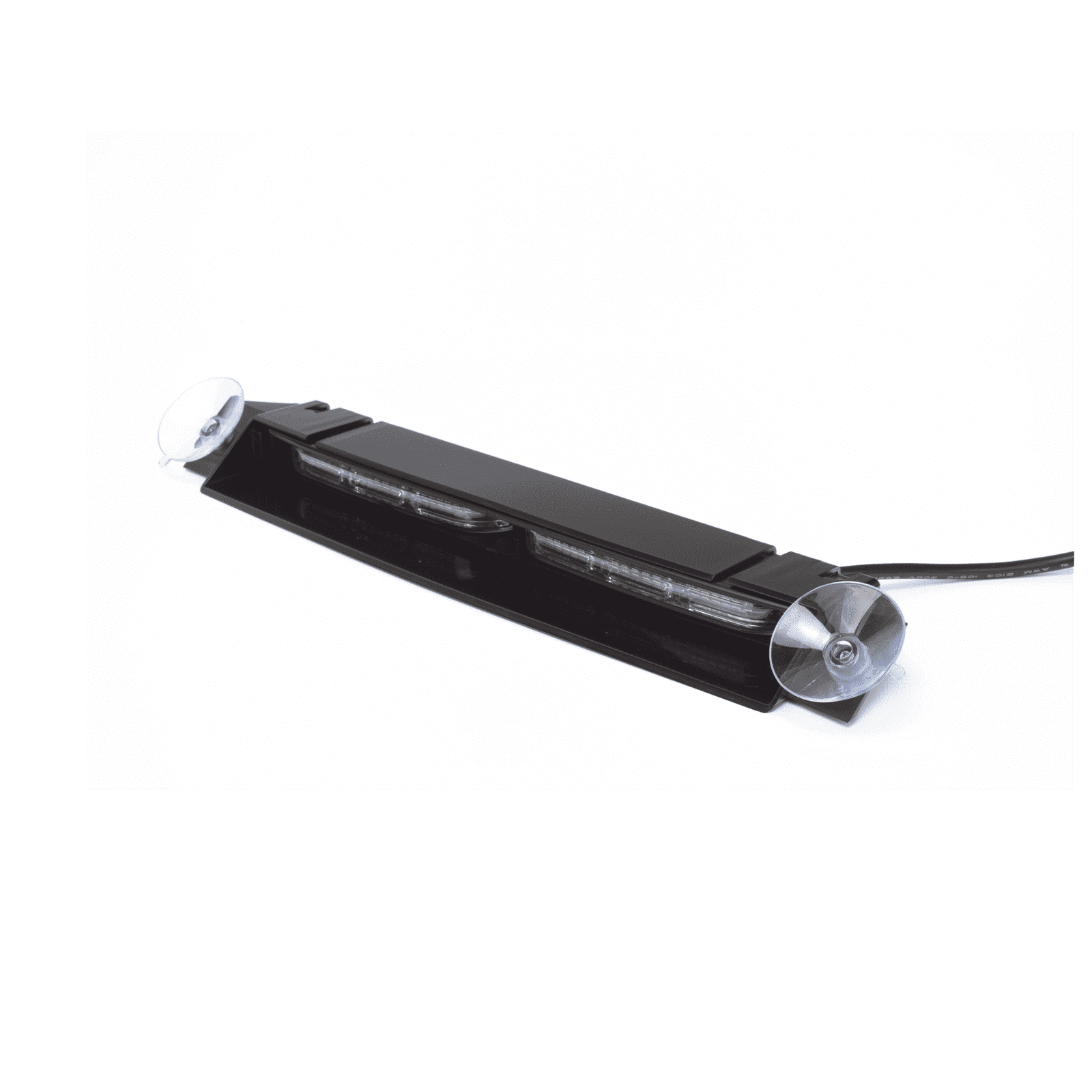 Luz Direccional de Visera, 12-24 Vcc con enchufe vehicular, doble cabezal, dual color, ámbar/blanco ED5051VDL2AW - ECCO