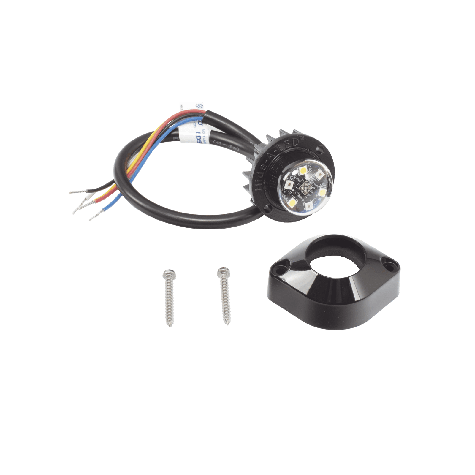 Estrobo Oculto de 6 LED color Azul Serie ED9015 ED9015B - ECCO
