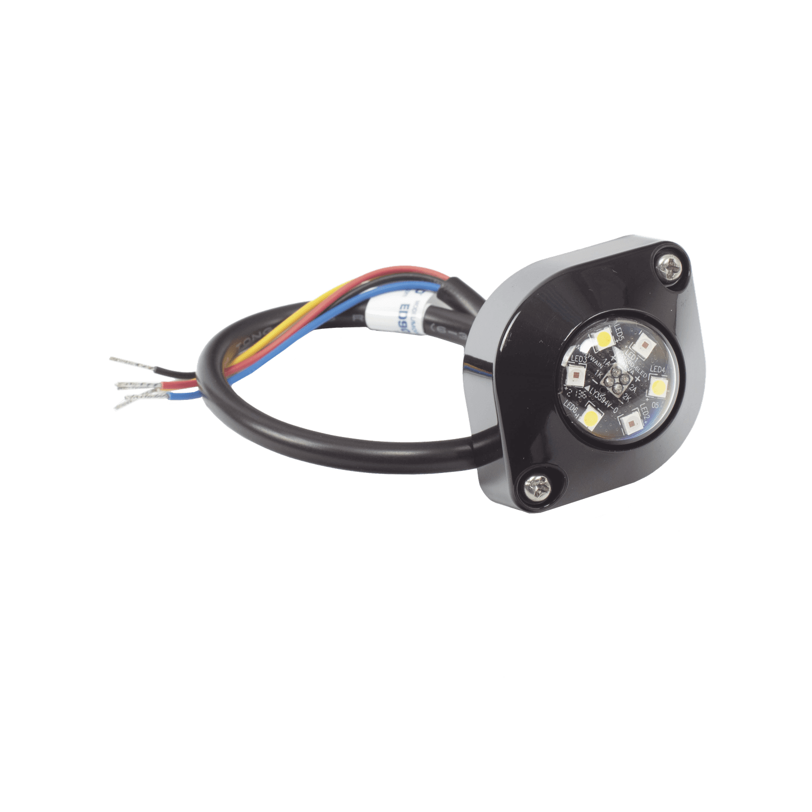 Estrobo Oculto de 6 LED color Rojo Serie ED9015 ED9015R - ECCO