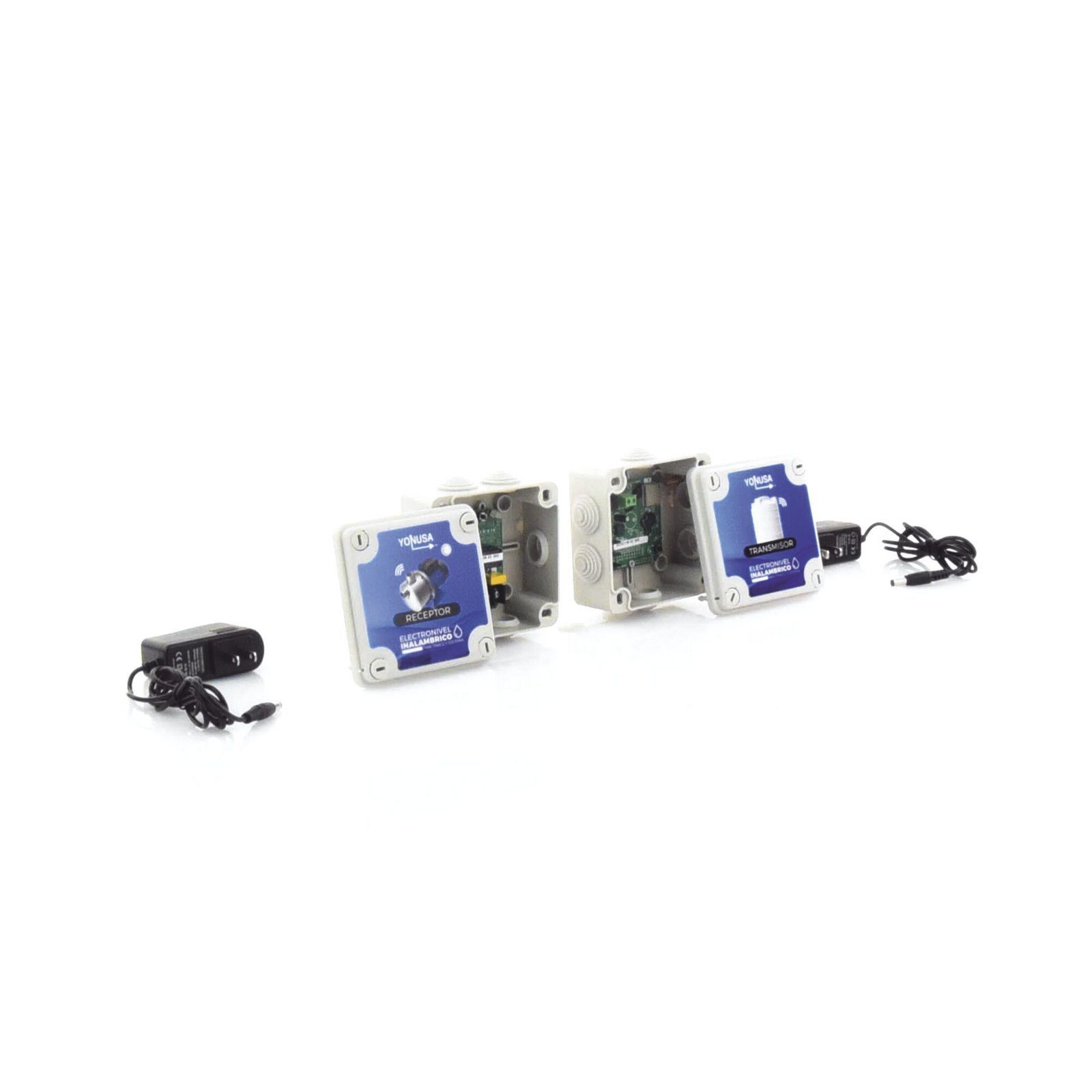 KIT Transmisor / Receptor Electronivel / 1 KM Linea de Vista / Para tinaco y cisterna EIL1K0V1 - YONUSA