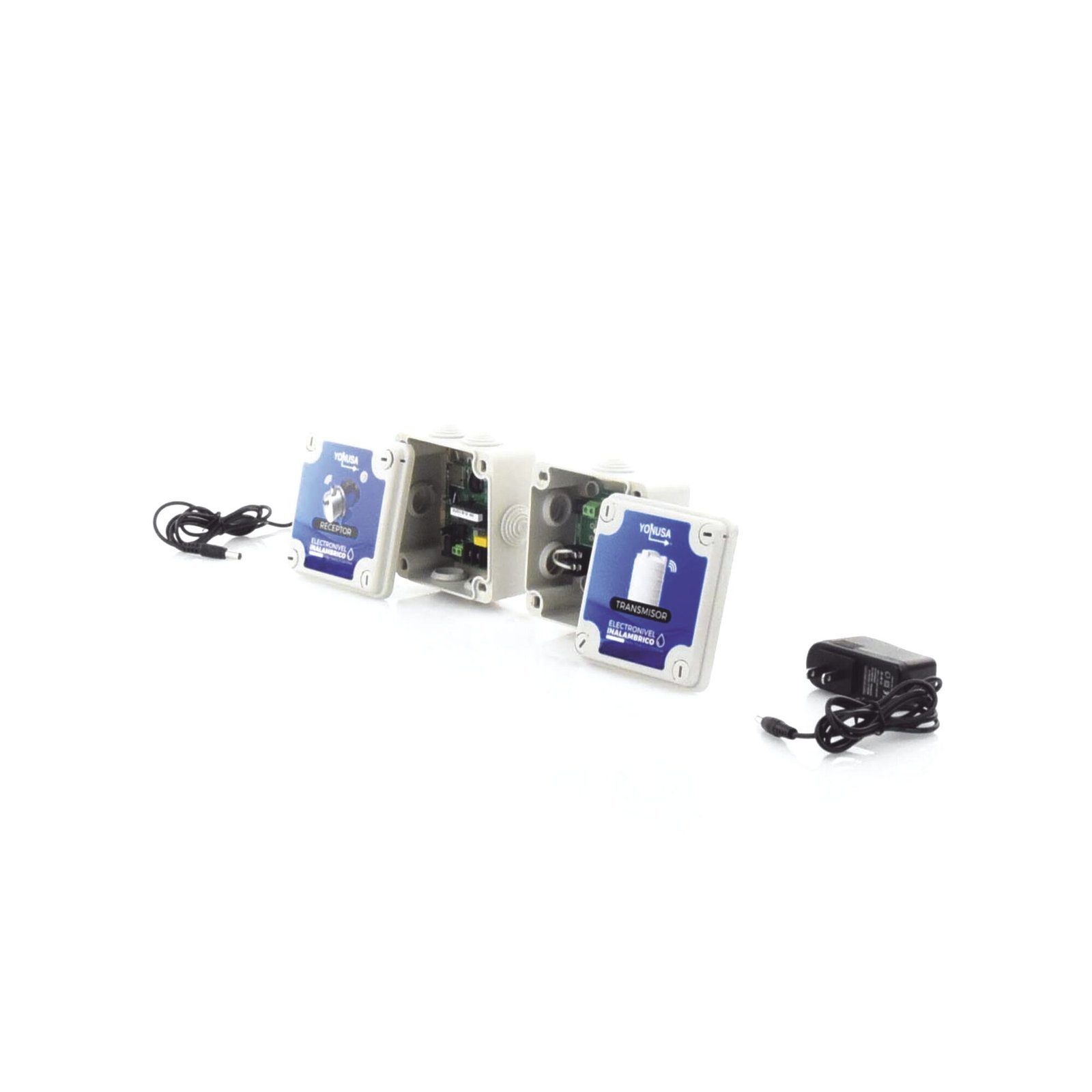 KIT Transmisor / Receptor Electronivel / 1 KM Linea de Vista / Para tinaco y cisterna EIL1K0V1 - YONUSA