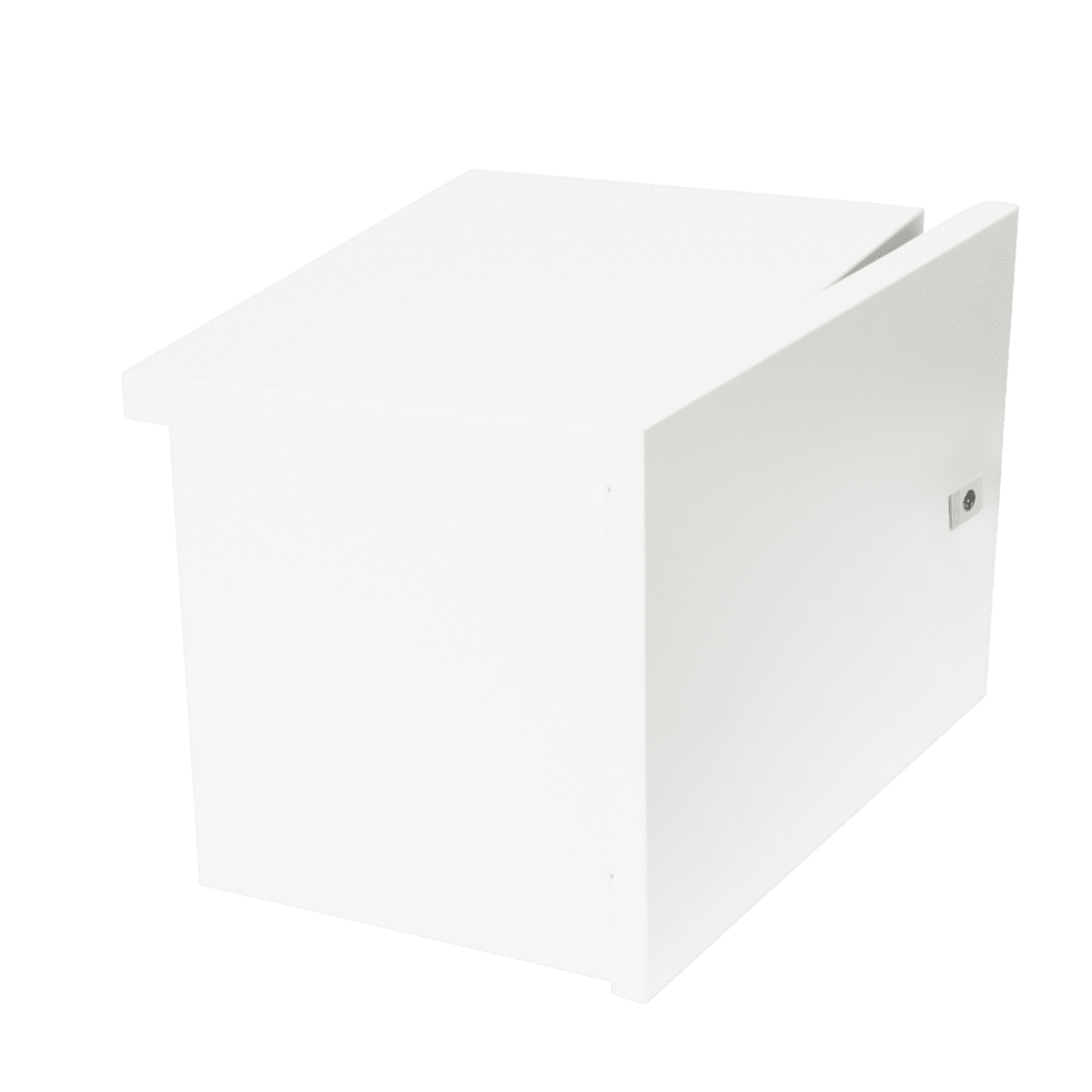 Gabinete para instalación de 2 Baterías PL4012, Fabricado en Lámina Galvanizada, Opción para montar en poste (No incluido) EI-PCB-04-03-03-W3 - EPCOM INDUSTRIAL