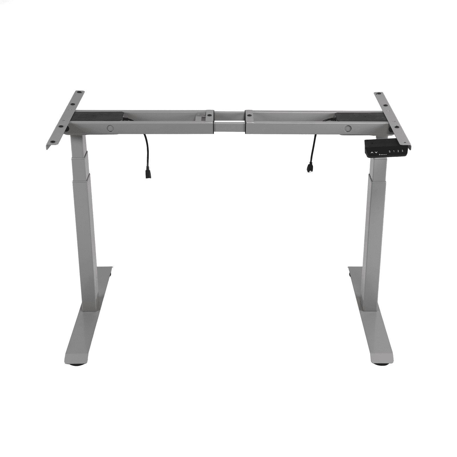 Base de Escritorio Motorizado Profesional / Altura Ajustable 60-125cm / Estructura Estable / Funcionamiento Suave / 3 Preset de Posiciones / Color Gris / Soporta hasta 100Kg de carga EM33-2A3 - EPCOM INDUSTRIAL