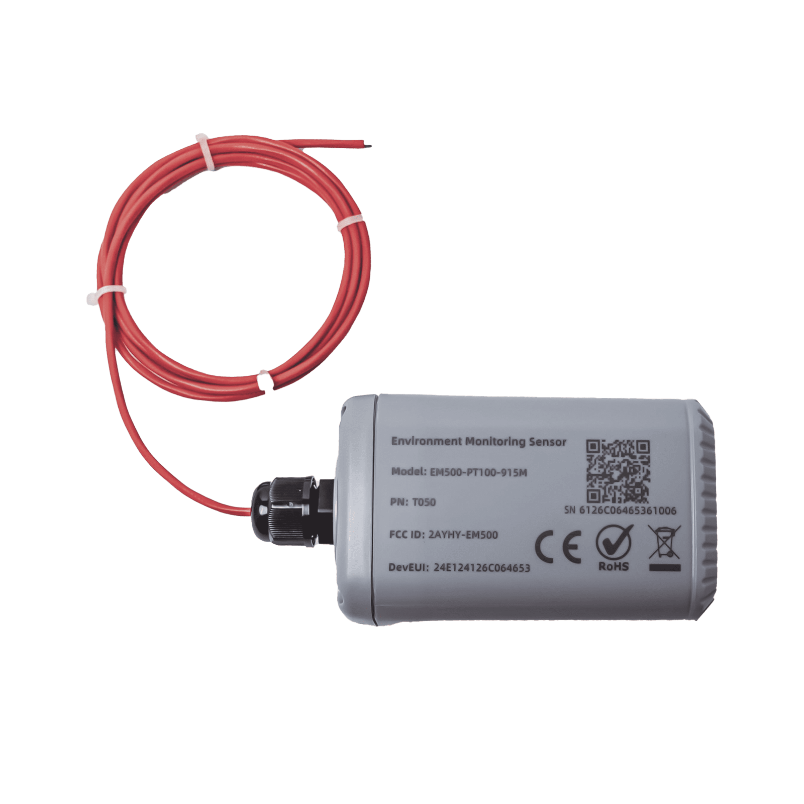 Sensor Industrial de Temperatura y Humedad con LoRaWAN (hasta 500°C) EM500-PT100-500C - MILESIGHT