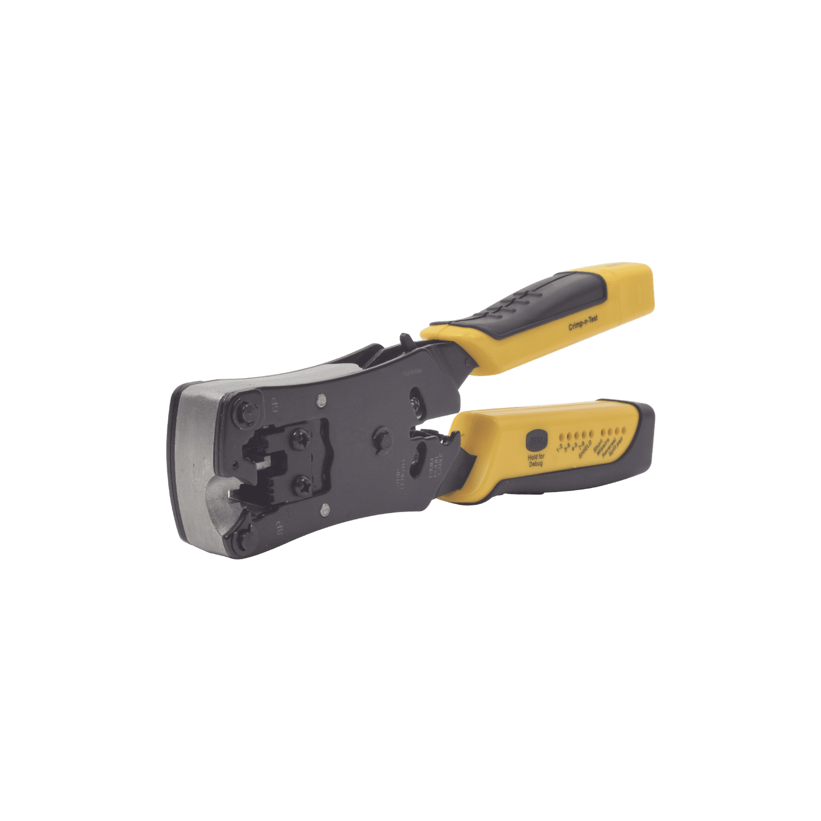 Pinza 3 en 1: Pelacables/ Terminado/ Probador para UTP. Enchufe Modular de Prueba para RJ45/RJ11/RJ22. EP376C - EPCOM POWERLINE