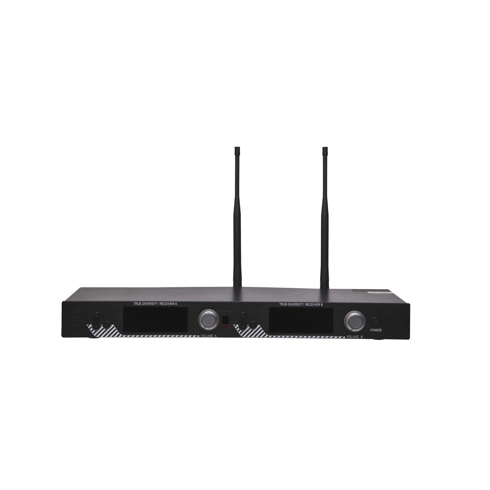Kit de Microfonía inalámbrico | 2 Micrófonos de Lavalier | Receptor UHF | Pantalla LCD | 200 Canales | Gran cobertura EP521UL - EPCOM PROAUDIO