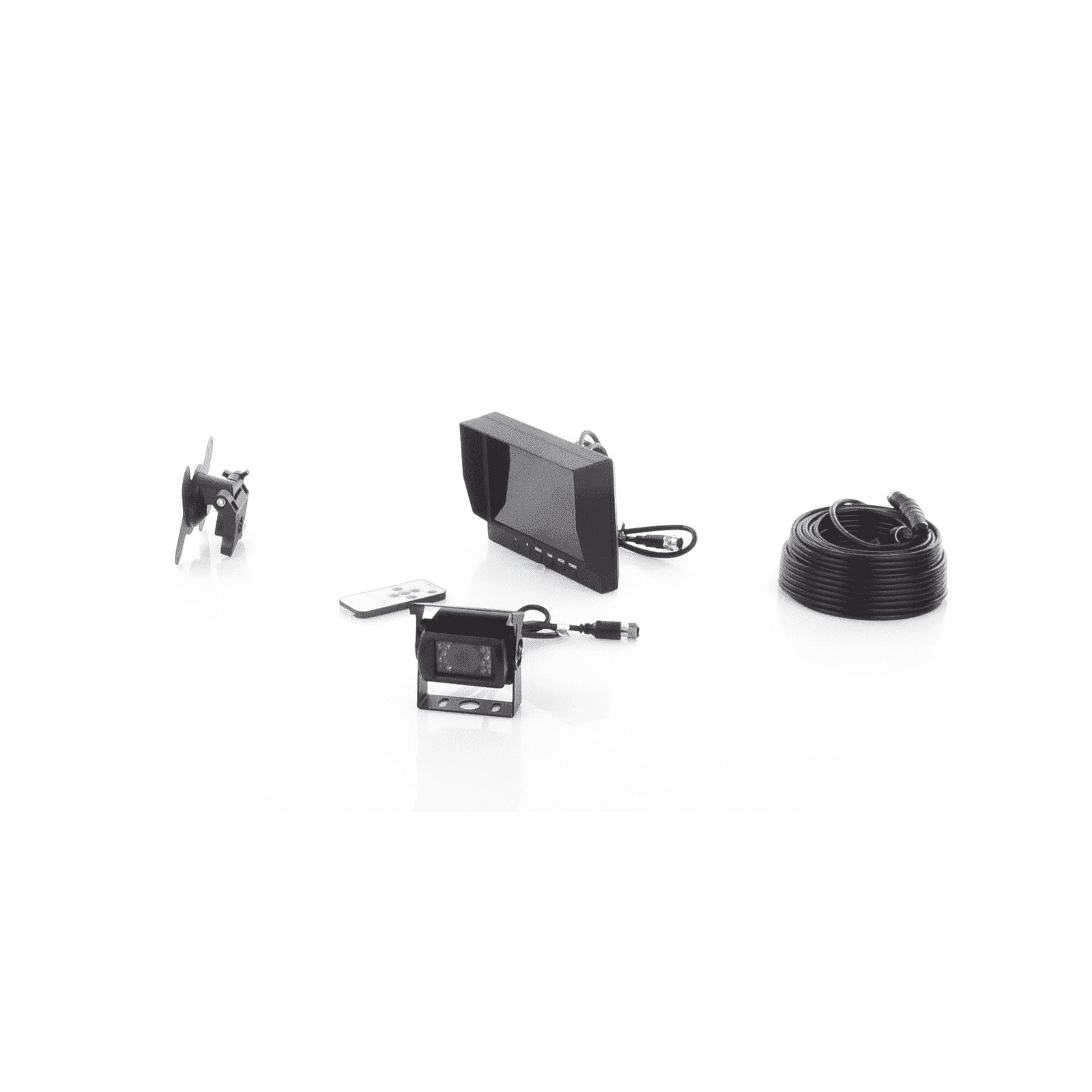 Sistema Profesional de Cámara de Reversa y Monitor Alámbrico para Vehículos de Trabajo y Montacargas EP790J - EPCOM